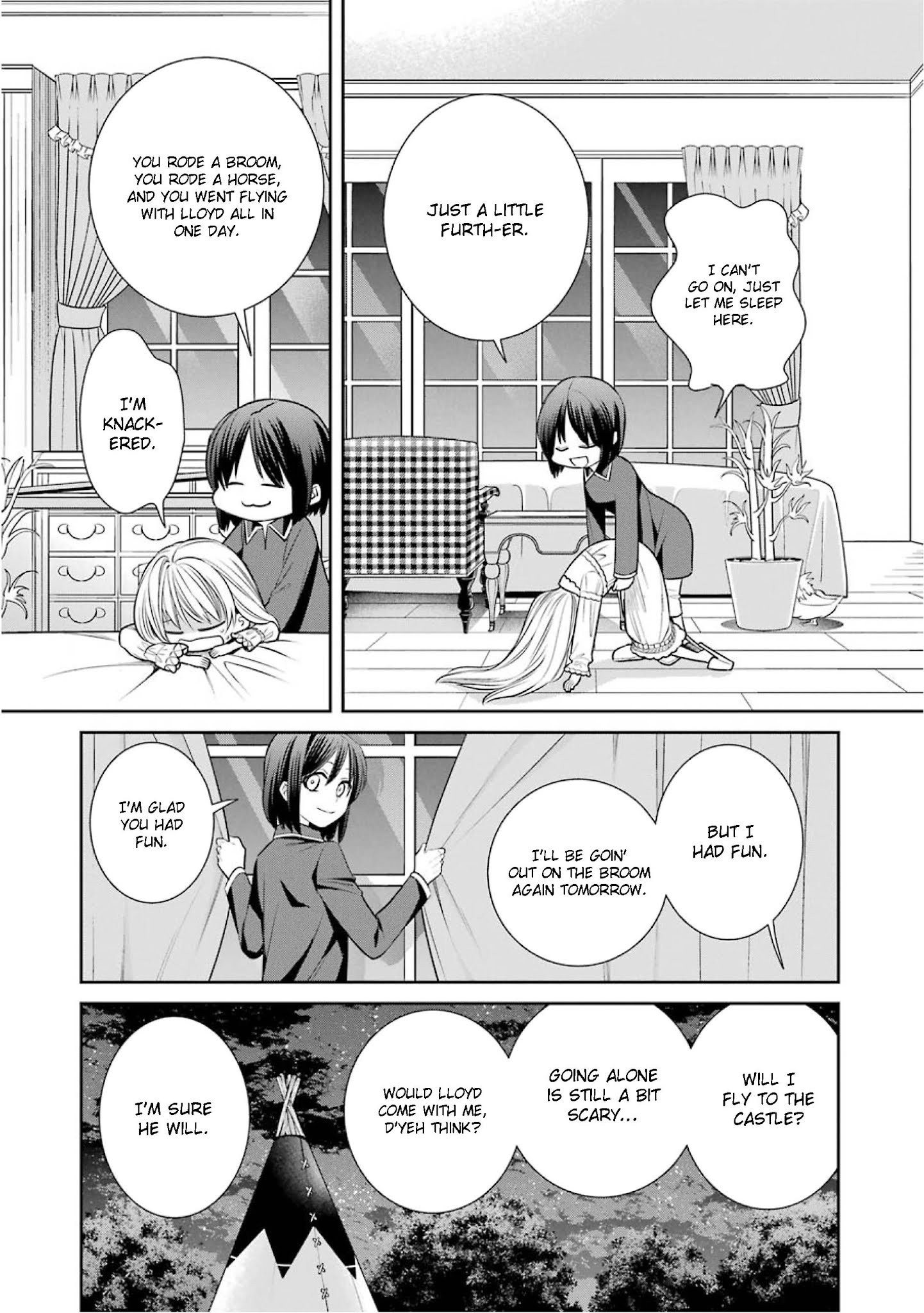 The Witch's Servant and The Demon Lords Horns Chapter 77 page 30 - Chapter 77: The Witch's Servant and the Witch's Broomstick