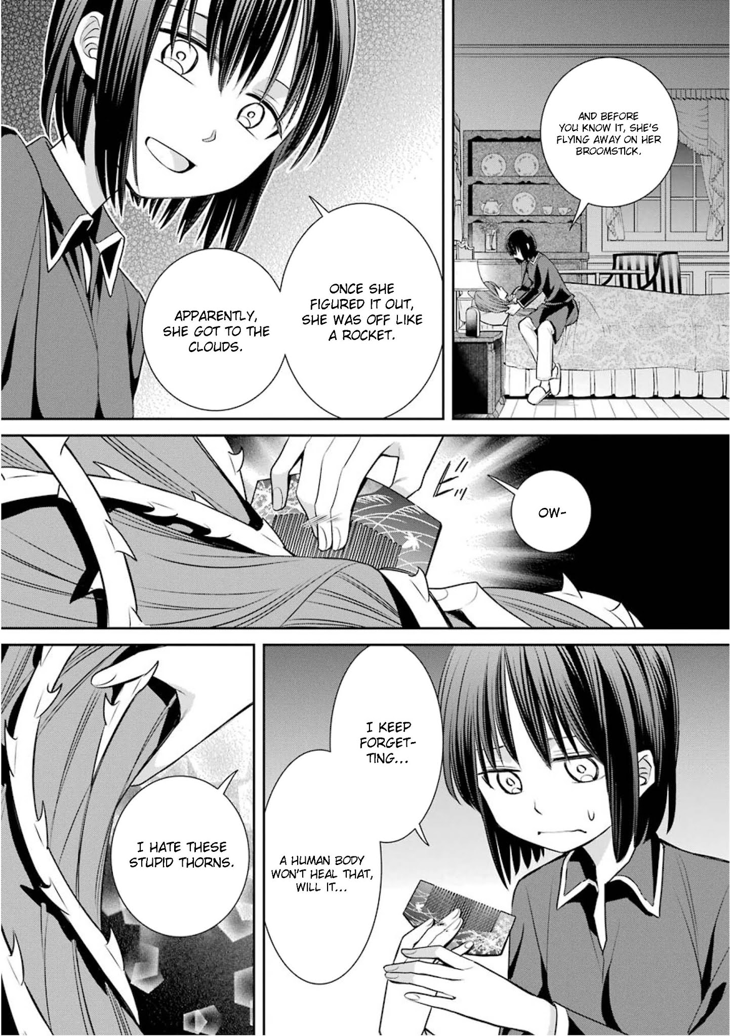 The Witch's Servant and The Demon Lords Horns Chapter 77 page 32 - Chapter 77: The Witch's Servant and the Witch's Broomstick