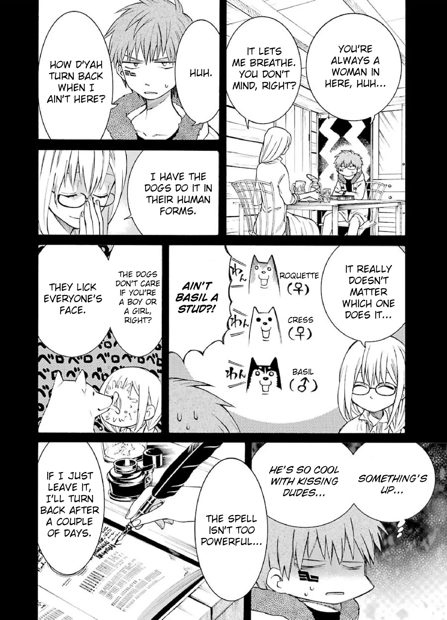 The Witch's Servant and The Demon Lords Horns Chapter 9 page 4 - Chapter 9: The Witch's Servant and the Witch of the North (3)