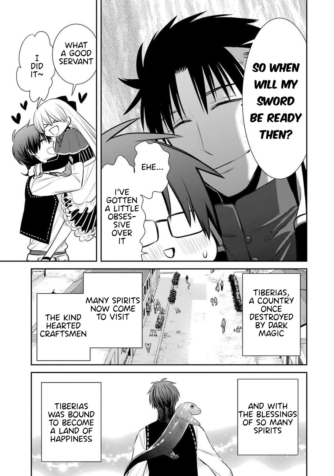 The Witch's Servant and The Demon Lords Horns Chapter 93.5 page 7 - Chapter 93.5: Volume 16 Extras