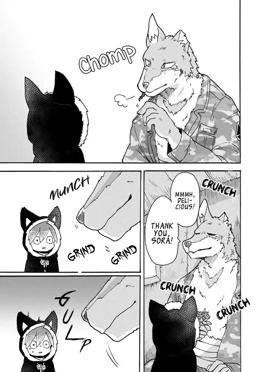 The Wolf Child Sora in the War Zone Chapter 2 page 10 - Chapter 2: The Rhino Beetle in the Cage