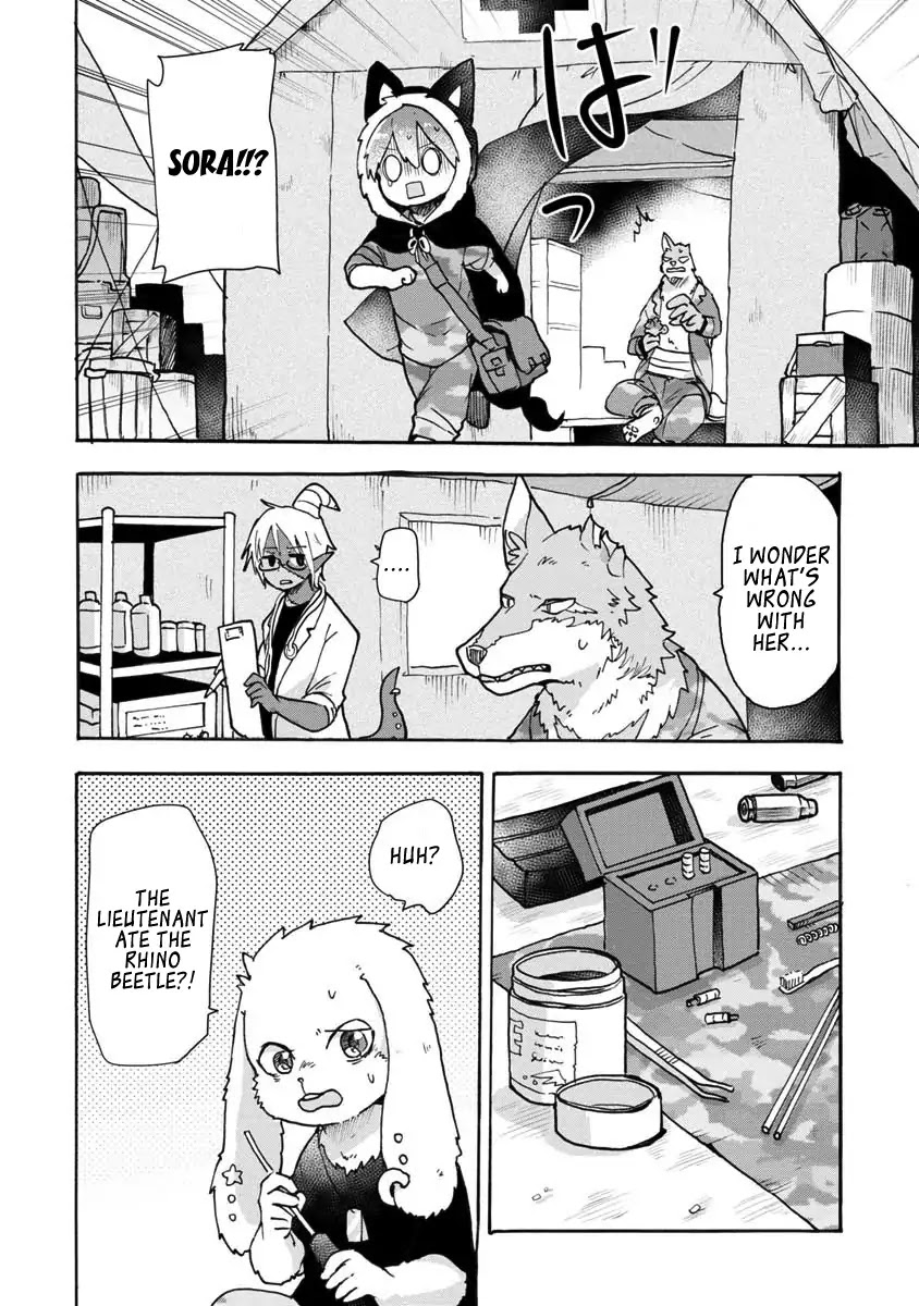 The Wolf Child Sora in the War Zone Chapter 2 page 11 - Chapter 2: The Rhino Beetle in the Cage