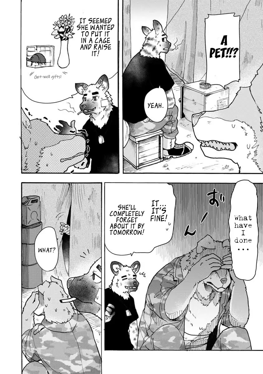 The Wolf Child Sora in the War Zone Chapter 2 page 15 - Chapter 2: The Rhino Beetle in the Cage