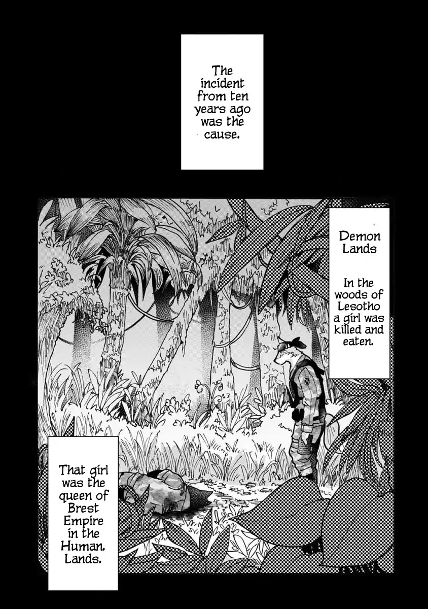 The Wolf Child Sora in the War Zone Chapter 2 page 2 - Chapter 2: The Rhino Beetle in the Cage