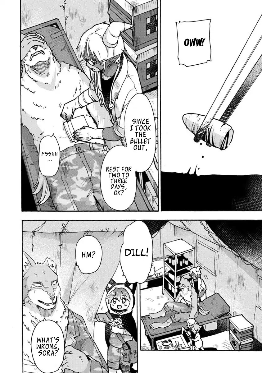 The Wolf Child Sora in the War Zone Chapter 2 page 7 - Chapter 2: The Rhino Beetle in the Cage