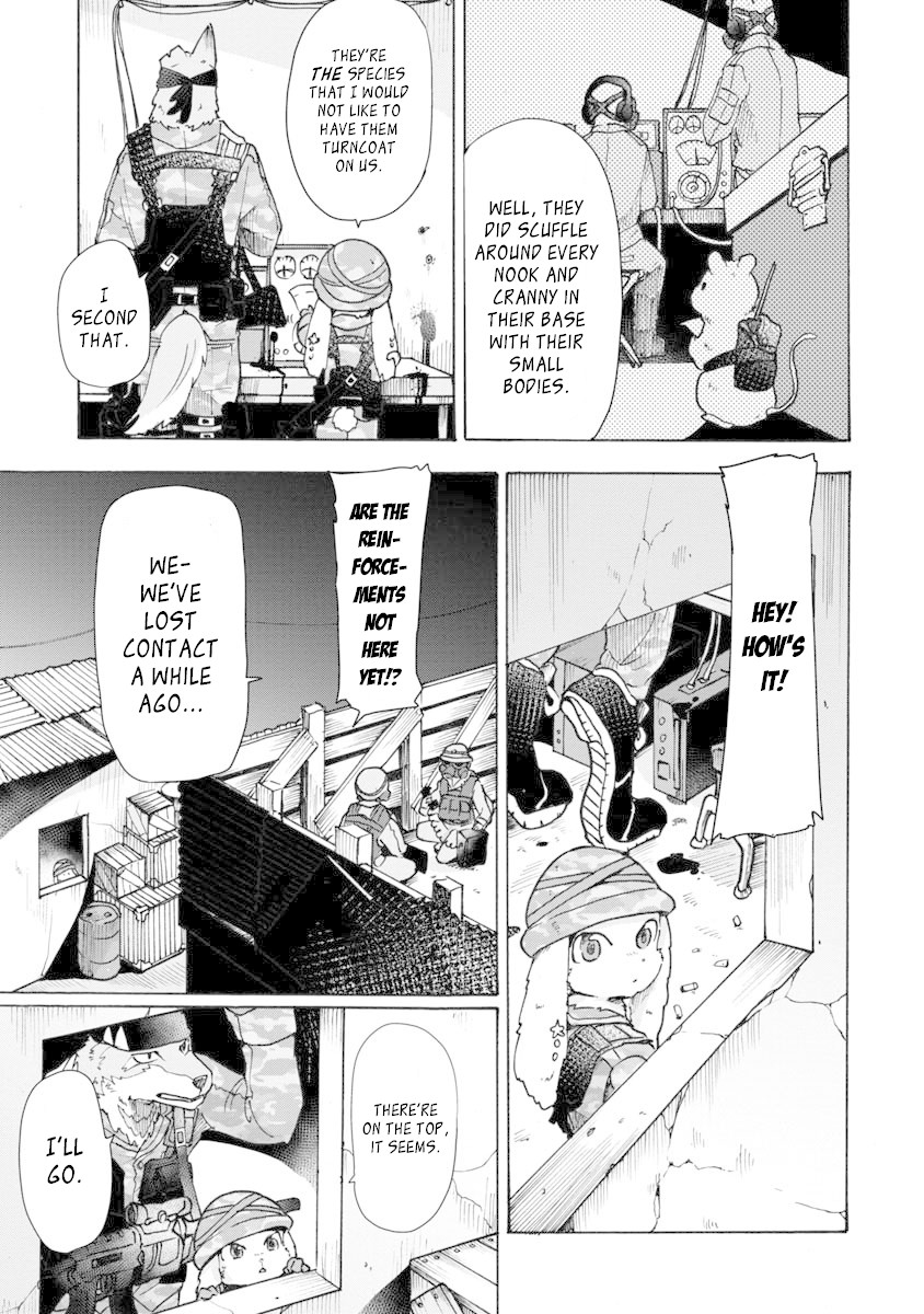The Wolf Child Sora in the War Zone Chapter 3 page 12 - Chapter 3: The Place Where You Should Go Back To