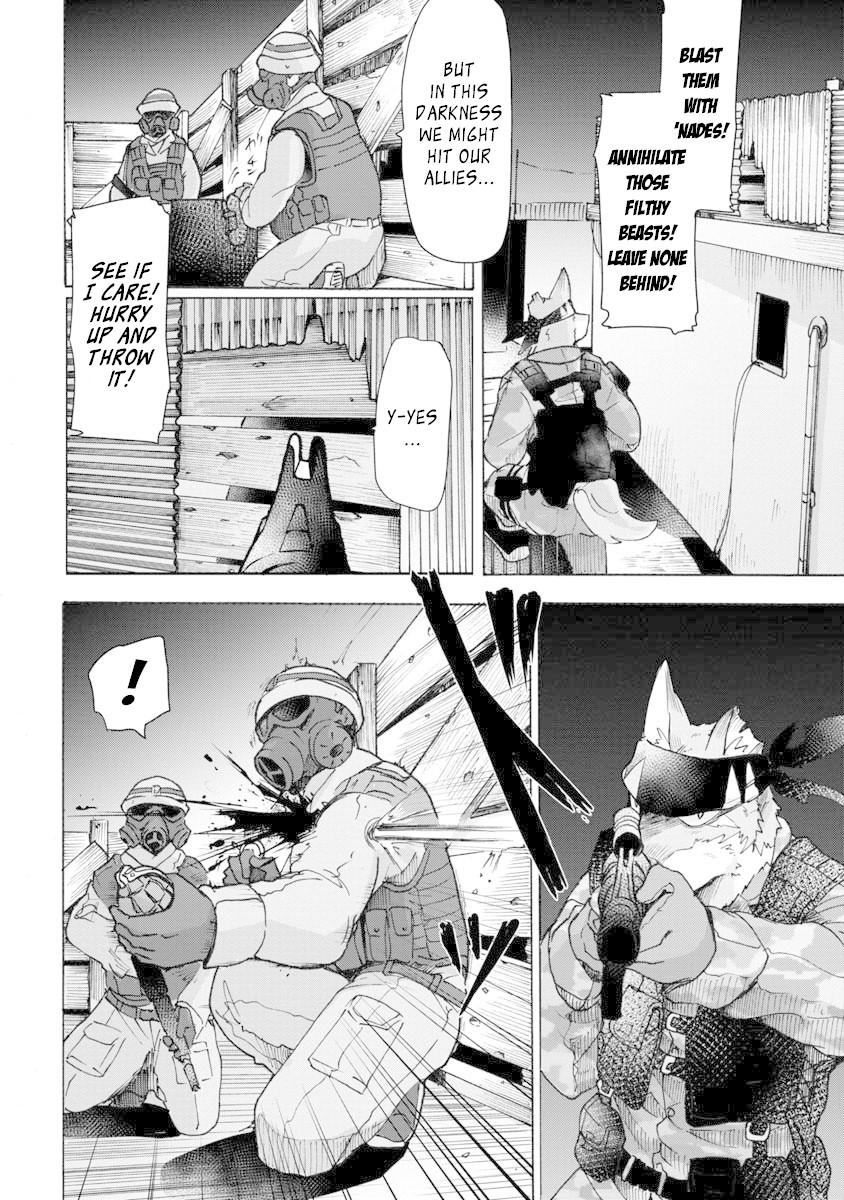 The Wolf Child Sora in the War Zone Chapter 3 page 13 - Chapter 3: The Place Where You Should Go Back To