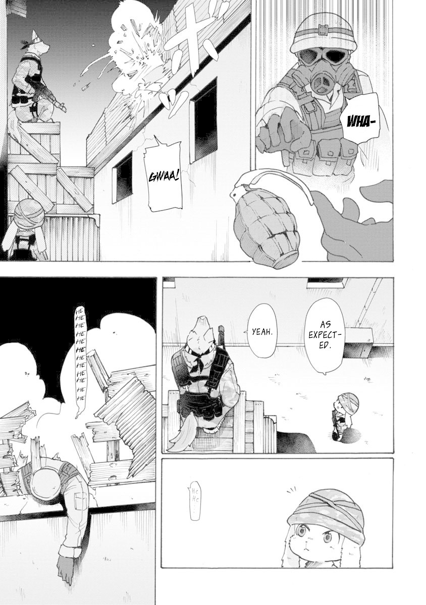 The Wolf Child Sora in the War Zone Chapter 3 page 14 - Chapter 3: The Place Where You Should Go Back To