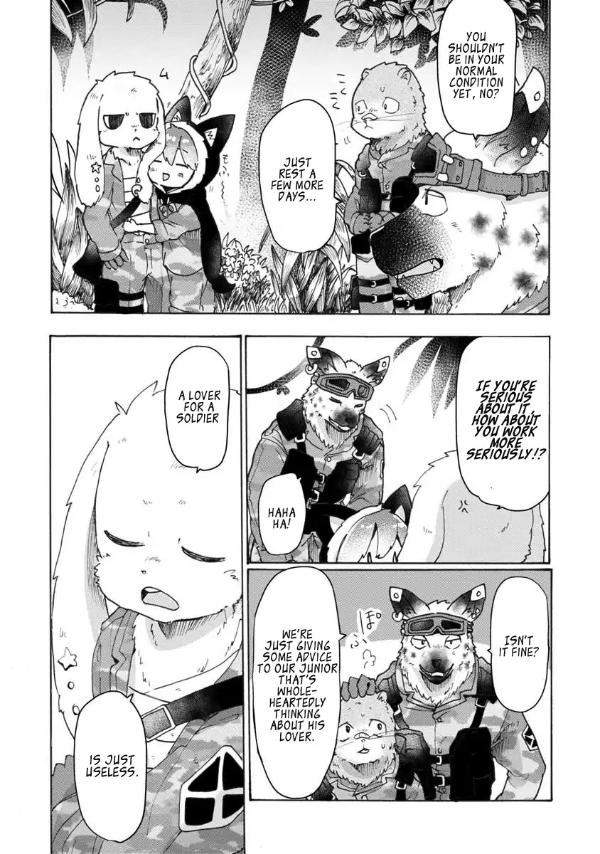 The Wolf Child Sora in the War Zone Chapter 4 page 12 - Chapter 4: The Soldiers' Lovers