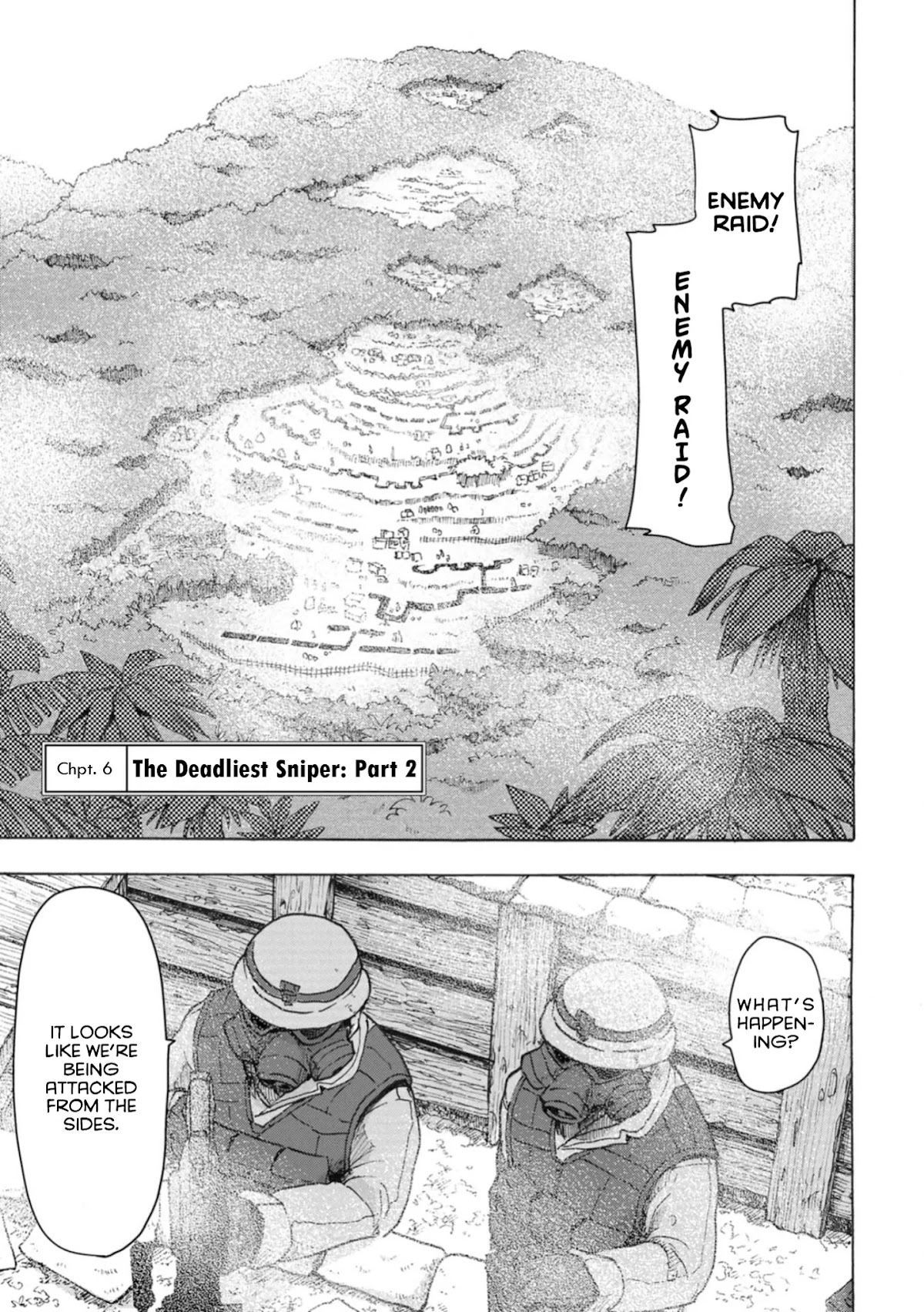 The Wolf Child Sora in the War Zone Chapter 6 page 1 - Chapter 6: The Deadliest Sniper: Part 2