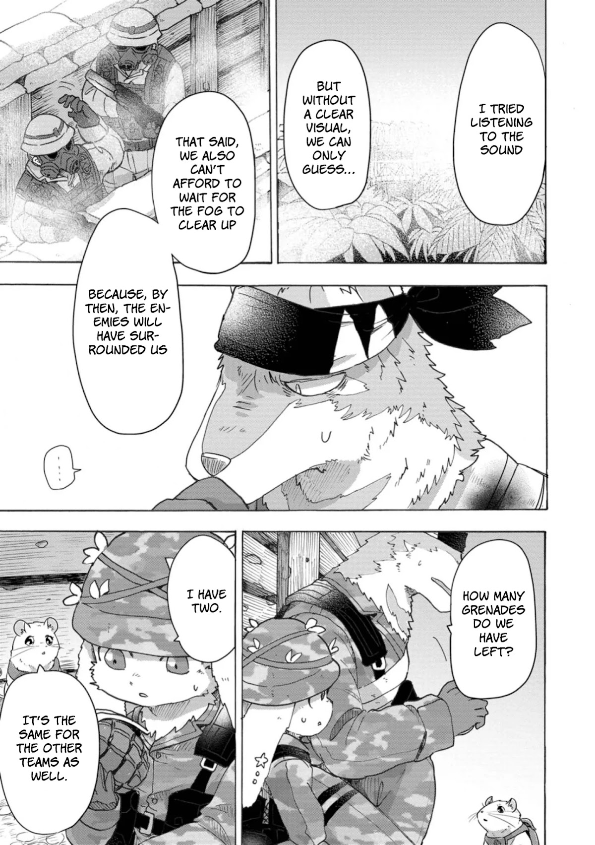 The Wolf Child Sora in the War Zone Chapter 6 page 13 - Chapter 6: The Deadliest Sniper: Part 2