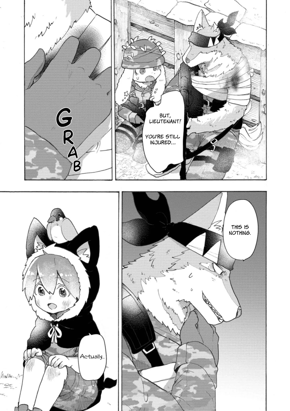 The Wolf Child Sora in the War Zone Chapter 6 page 15 - Chapter 6: The Deadliest Sniper: Part 2