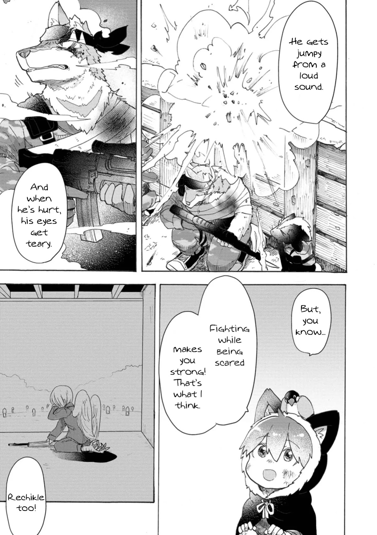 The Wolf Child Sora in the War Zone Chapter 6 page 17 - Chapter 6: The Deadliest Sniper: Part 2