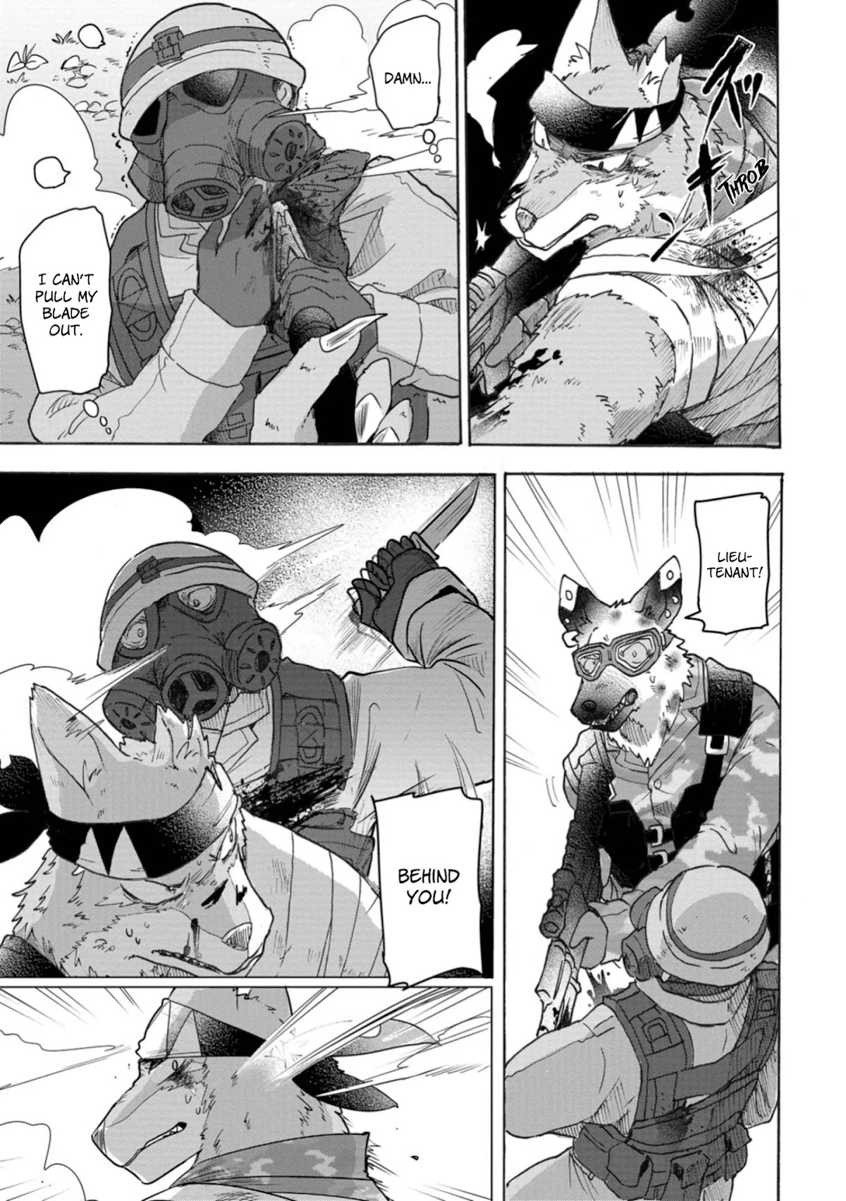 The Wolf Child Sora in the War Zone Chapter 6 page 23 - Chapter 6: The Deadliest Sniper: Part 2