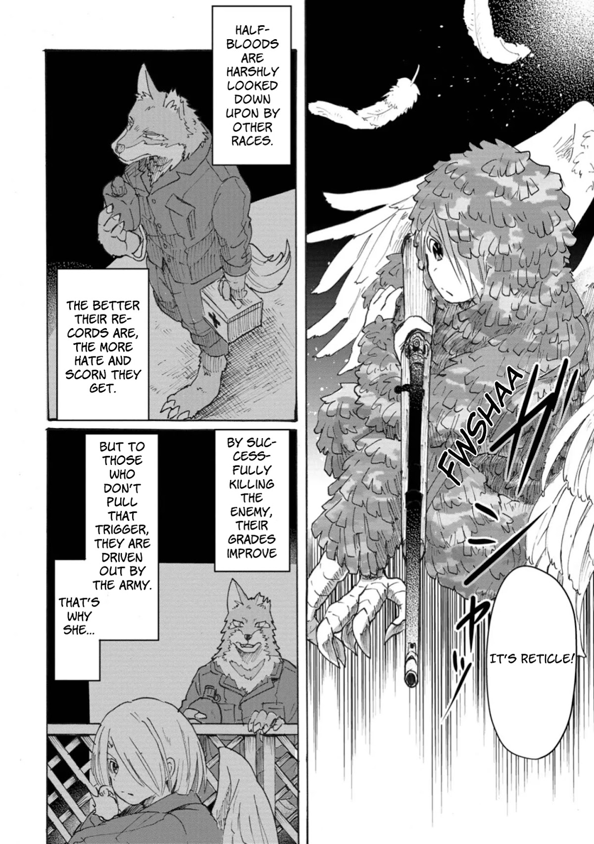 The Wolf Child Sora in the War Zone Chapter 6 page 26 - Chapter 6: The Deadliest Sniper: Part 2