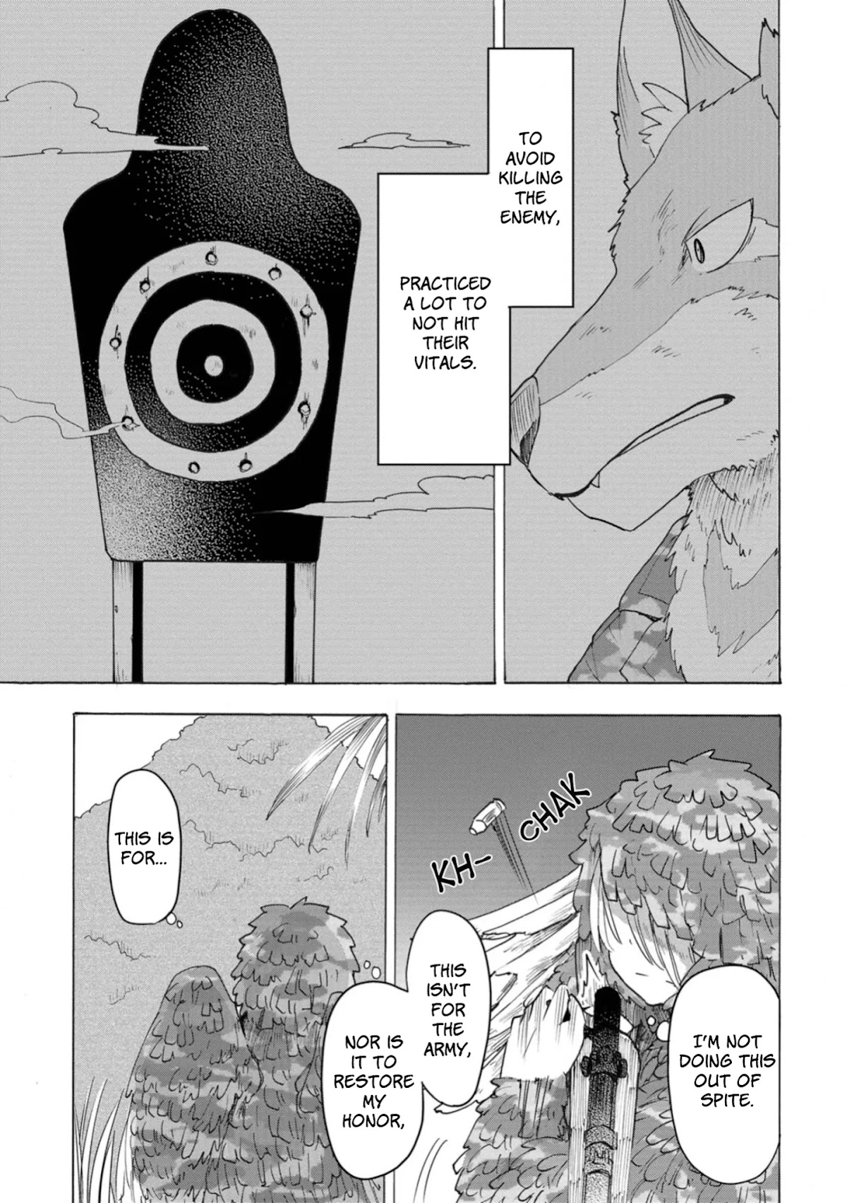 The Wolf Child Sora in the War Zone Chapter 6 page 27 - Chapter 6: The Deadliest Sniper: Part 2