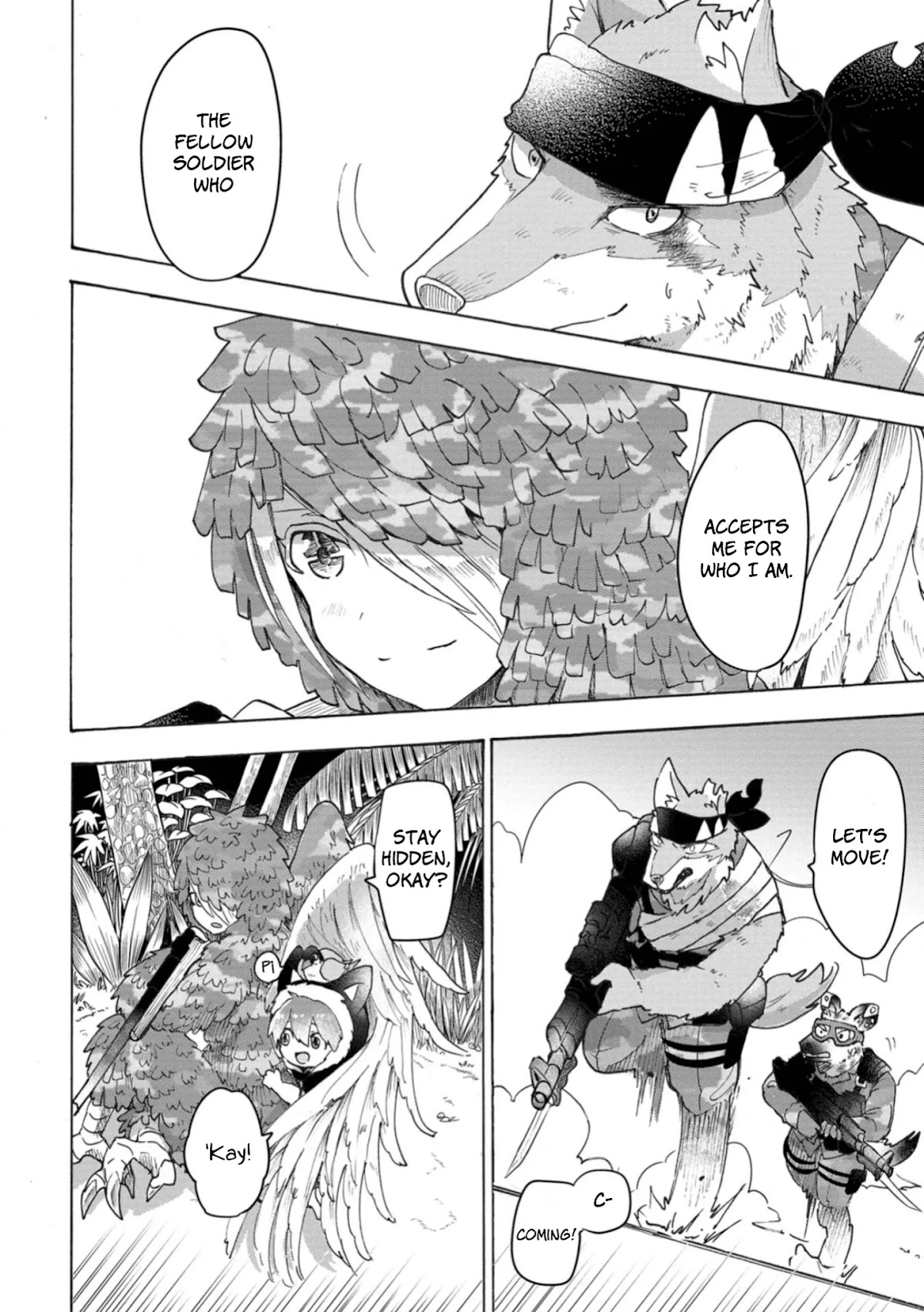 The Wolf Child Sora in the War Zone Chapter 6 page 28 - Chapter 6: The Deadliest Sniper: Part 2