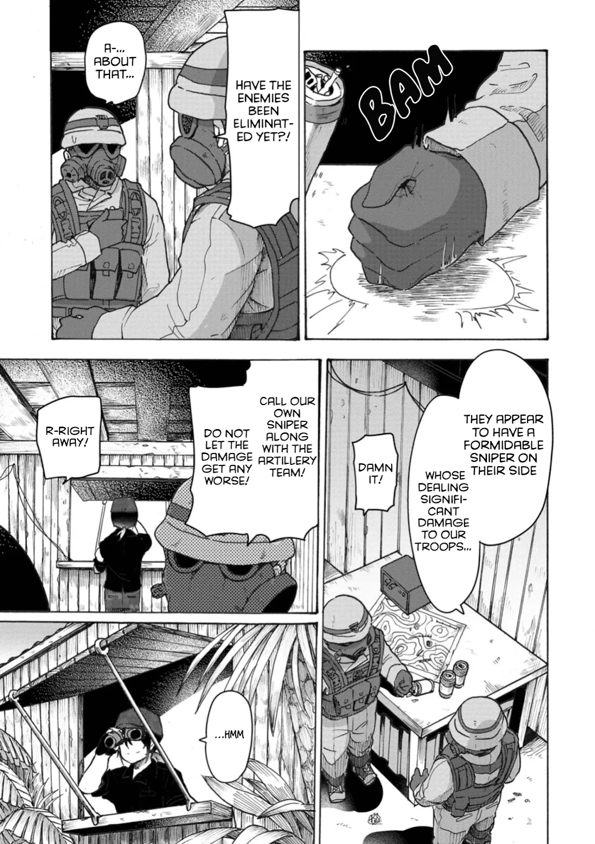 The Wolf Child Sora in the War Zone Chapter 6 page 29 - Chapter 6: The Deadliest Sniper: Part 2