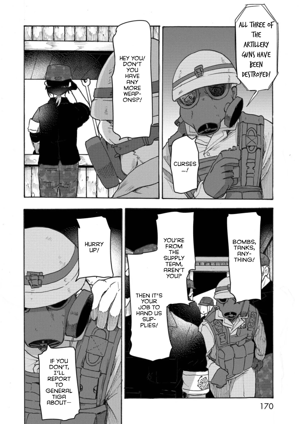 The Wolf Child Sora in the War Zone Chapter 6 page 36 - Chapter 6: The Deadliest Sniper: Part 2