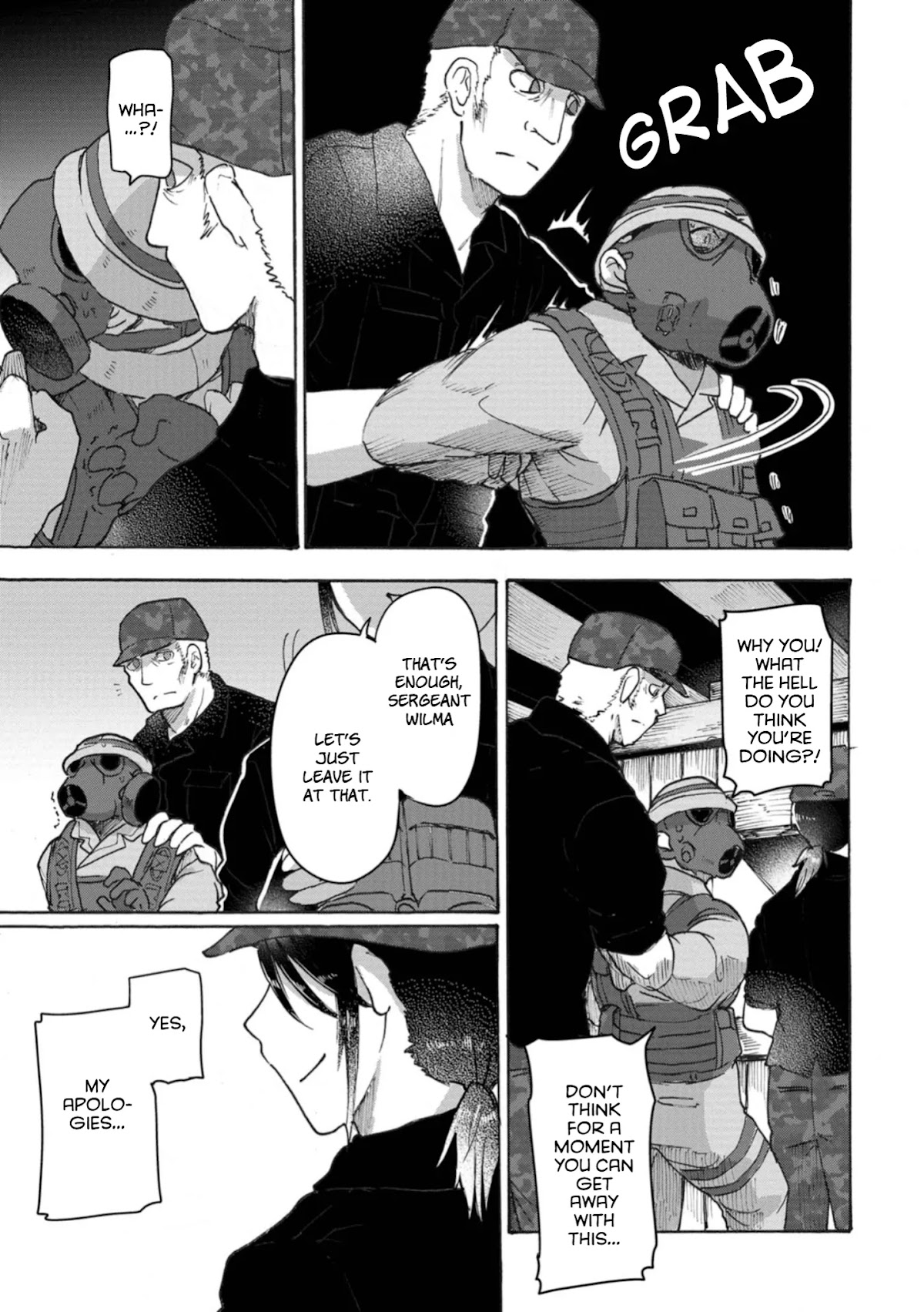 The Wolf Child Sora in the War Zone Chapter 6 page 37 - Chapter 6: The Deadliest Sniper: Part 2