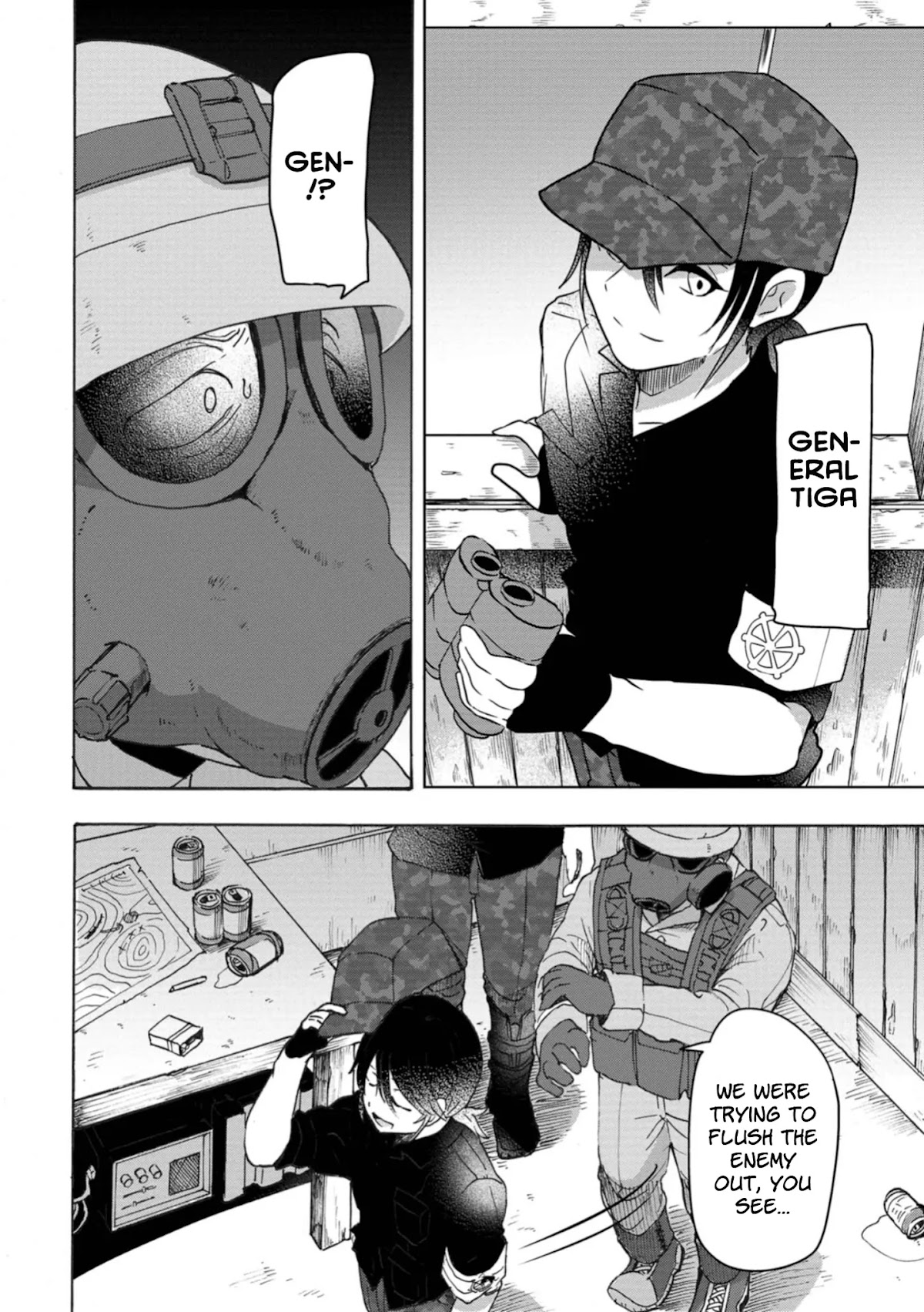 The Wolf Child Sora in the War Zone Chapter 6 page 38 - Chapter 6: The Deadliest Sniper: Part 2