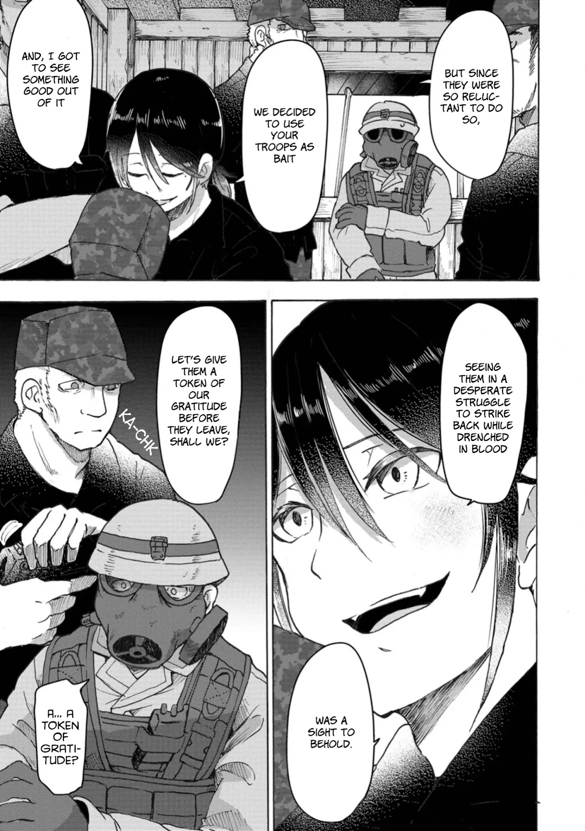 The Wolf Child Sora in the War Zone Chapter 6 page 39 - Chapter 6: The Deadliest Sniper: Part 2