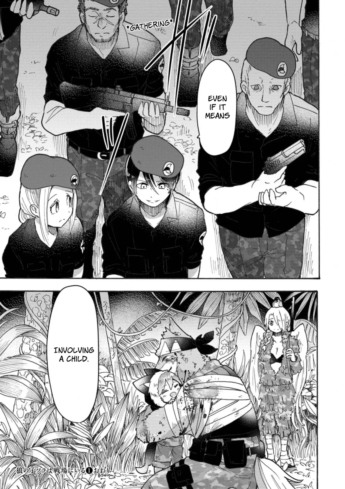 The Wolf Child Sora in the War Zone Chapter 6 page 41 - Chapter 6: The Deadliest Sniper: Part 2