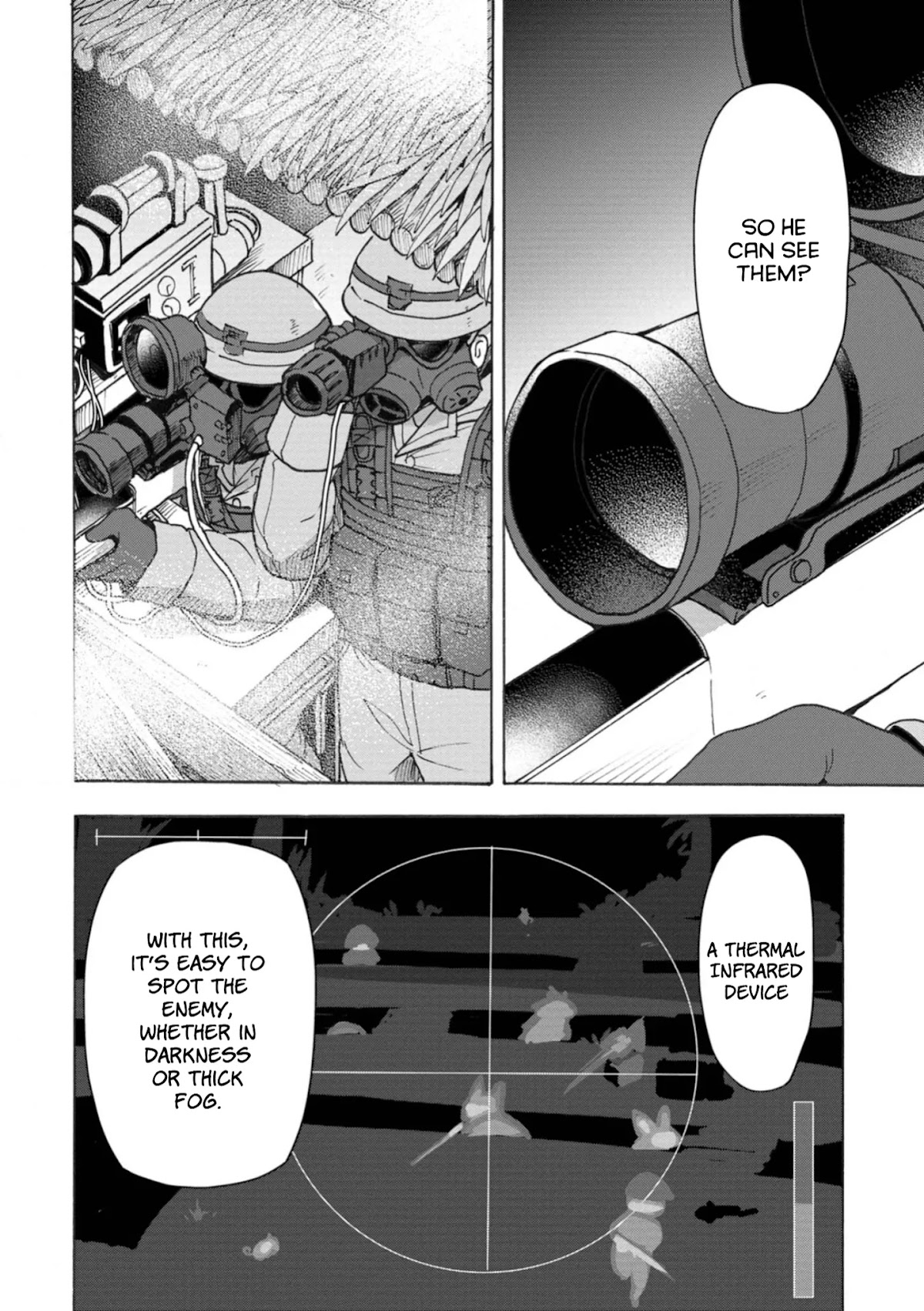 The Wolf Child Sora in the War Zone Chapter 6 page 6 - Chapter 6: The Deadliest Sniper: Part 2