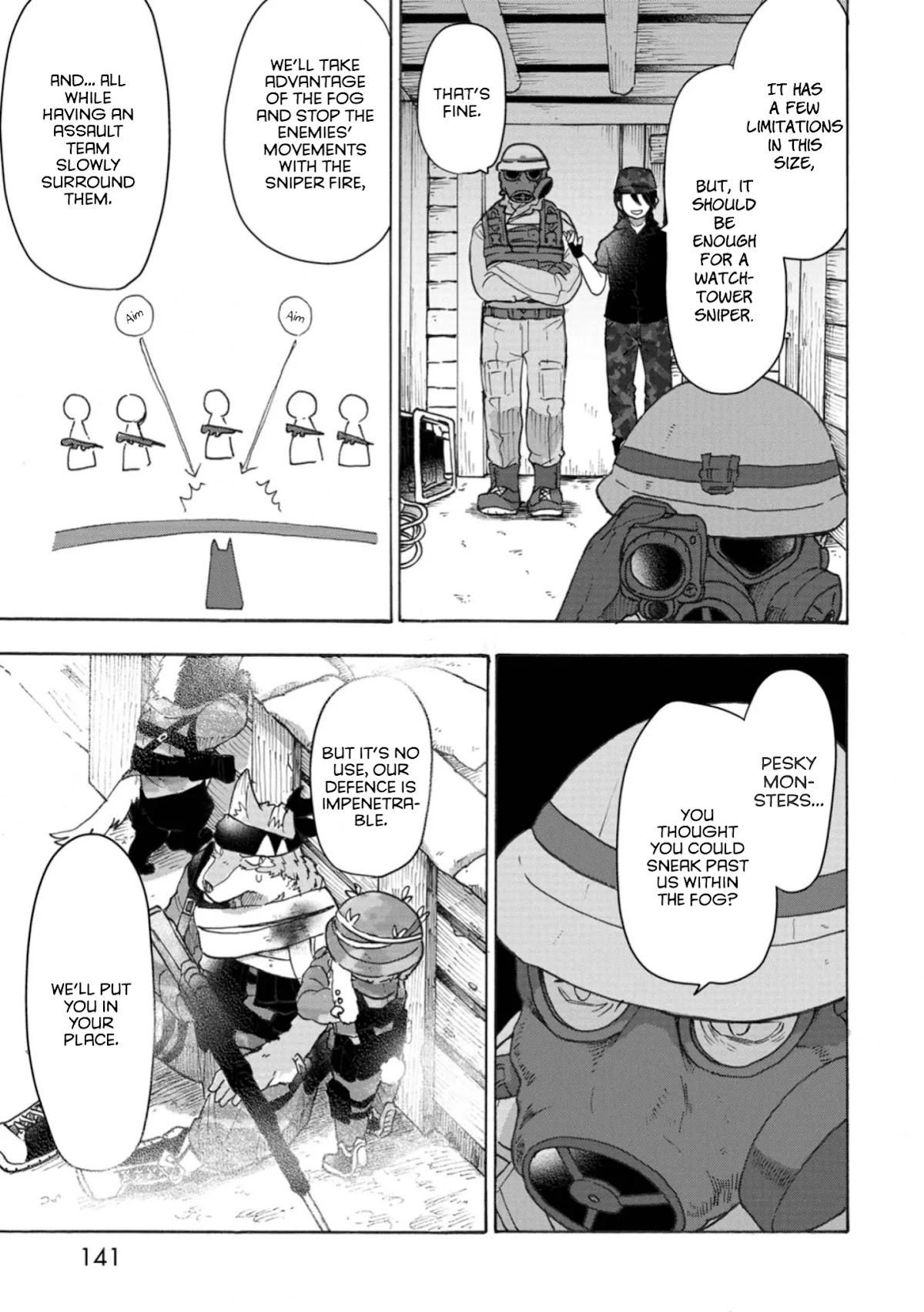 The Wolf Child Sora in the War Zone Chapter 6 page 7 - Chapter 6: The Deadliest Sniper: Part 2