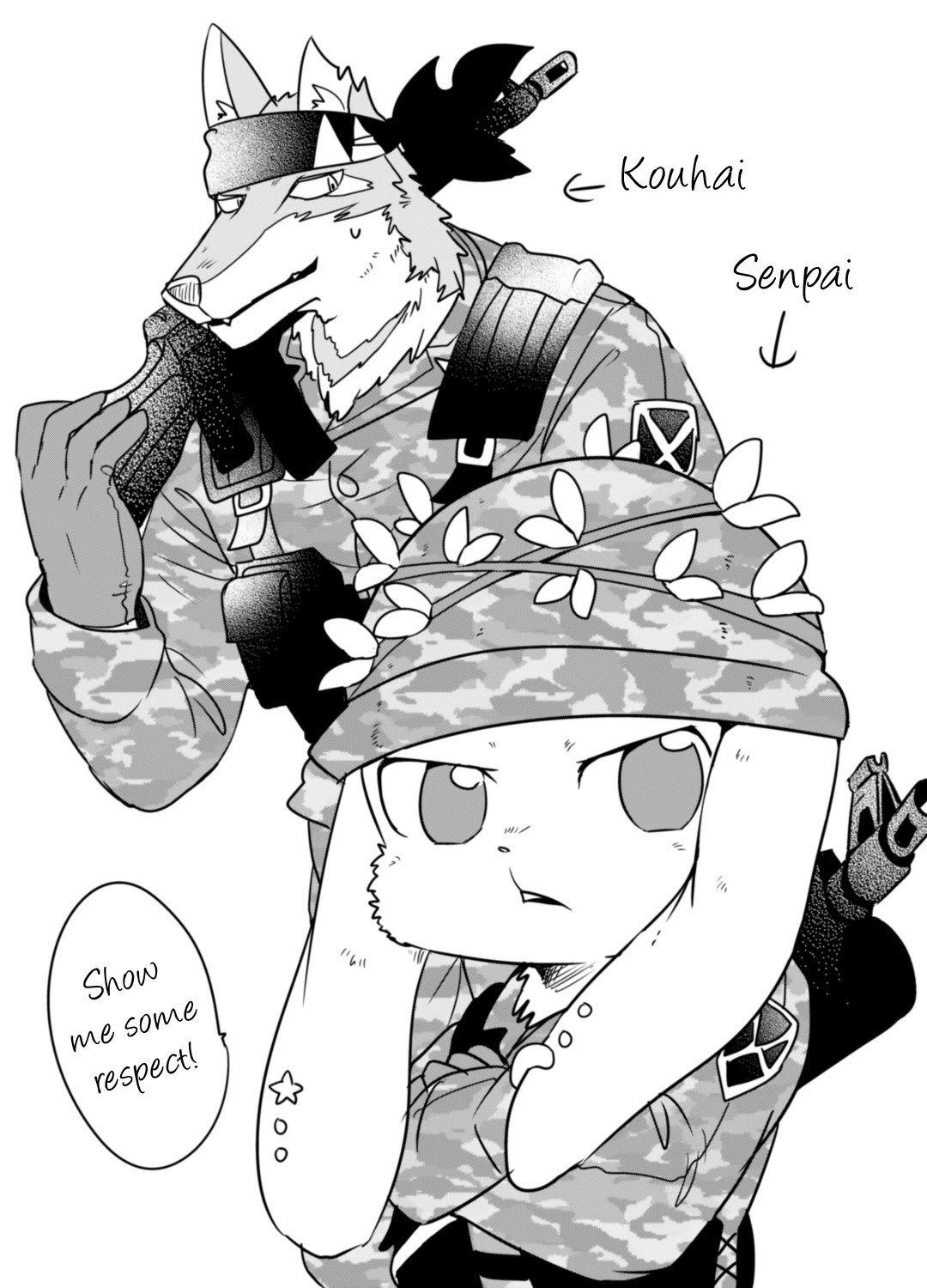 The Wolf Child Sora in the War Zone Chapter 7.1 page 2 - Chapter 7.1: Twitter extra