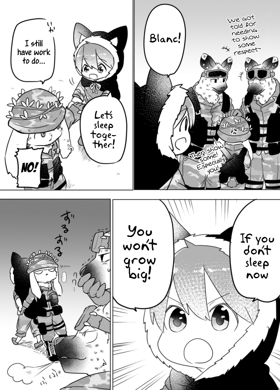 The Wolf Child Sora in the War Zone Chapter 7.1 page 3 - Chapter 7.1: Twitter extra