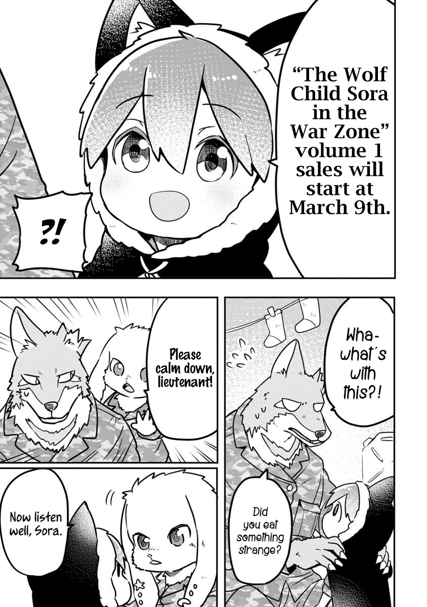 The Wolf Child Sora in the War Zone Chapter 7.2 page 4 - Chapter 7.2: Volume 1 release promotional extra