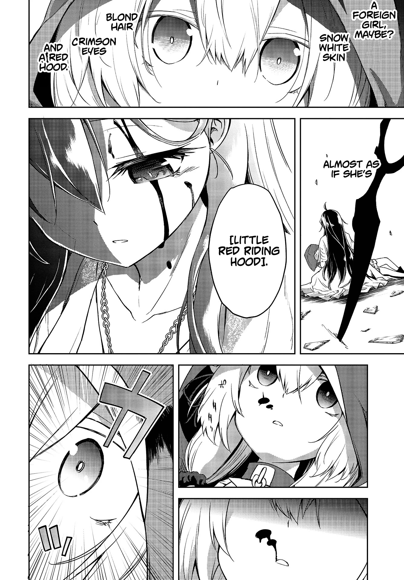 The Wolf in Love and Mille-Feuille Chapter 1 page 16 - Chapter 1: Märchen 1: Wolf and Little Red Riding Hood