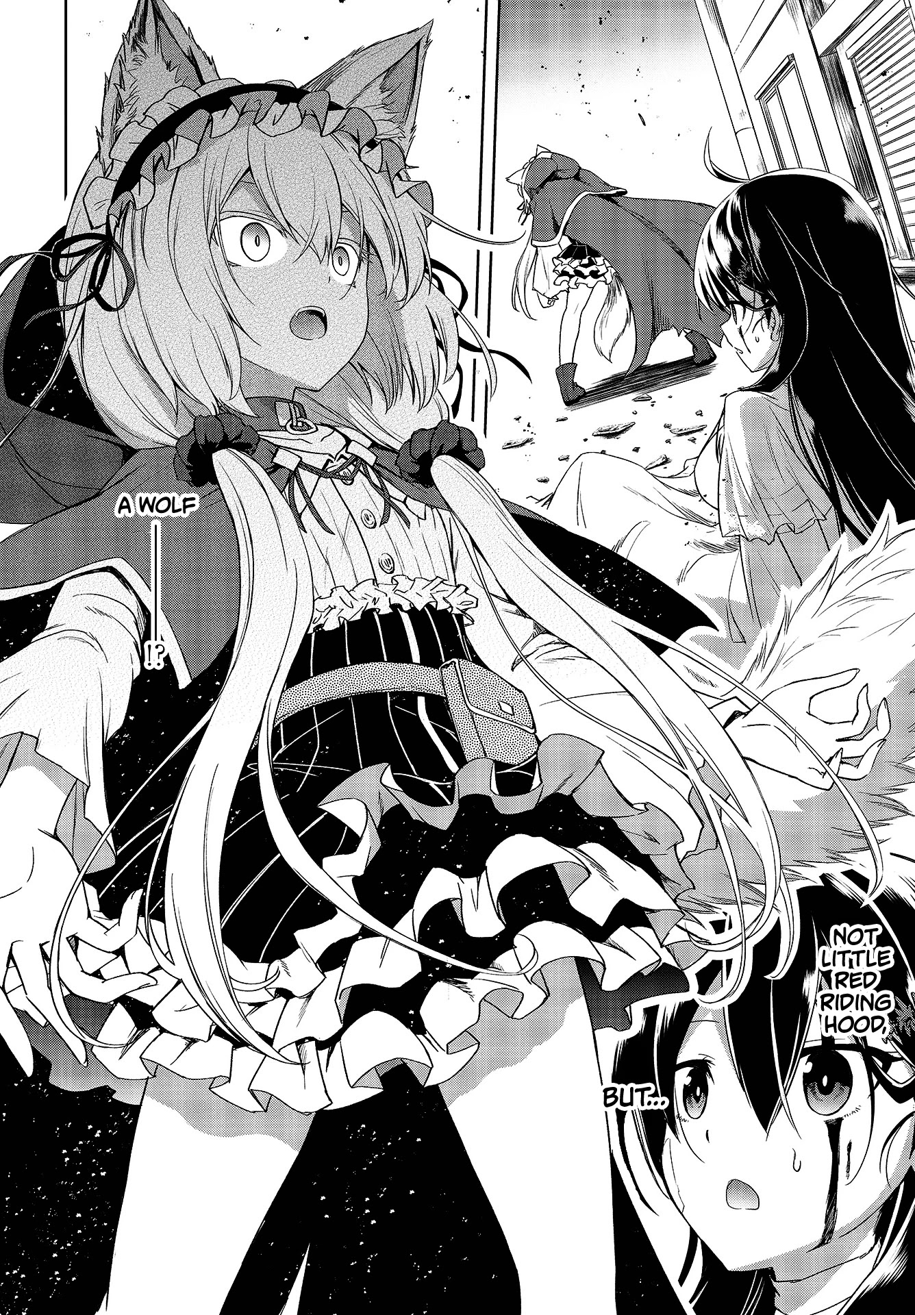 The Wolf in Love and Mille-Feuille Chapter 1 page 18 - Chapter 1: Märchen 1: Wolf and Little Red Riding Hood