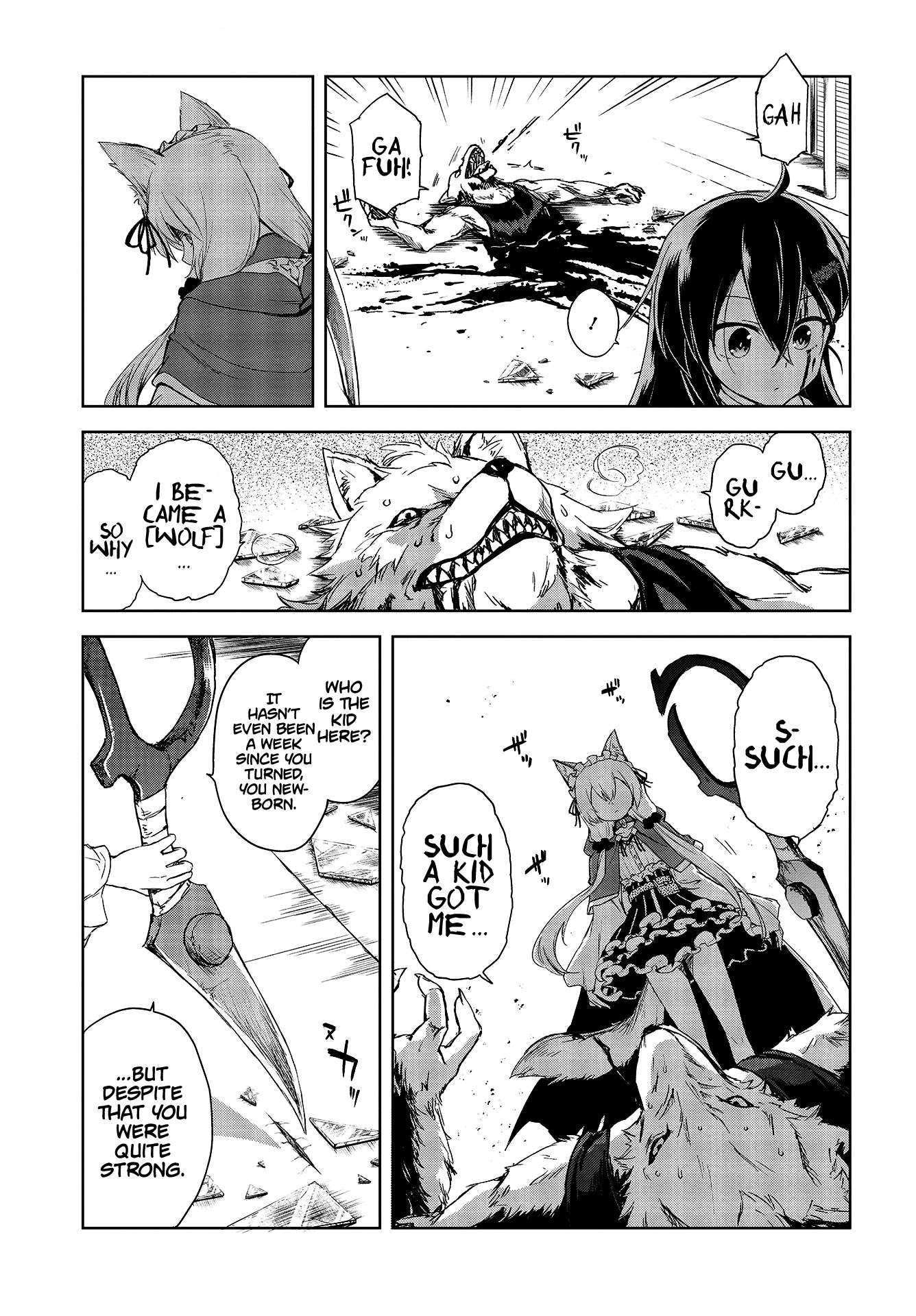 The Wolf in Love and Mille-Feuille Chapter 1 page 19 - Chapter 1: Märchen 1: Wolf and Little Red Riding Hood