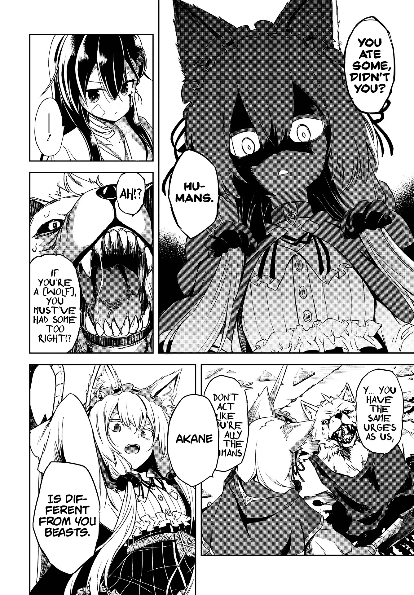 The Wolf in Love and Mille-Feuille Chapter 1 page 20 - Chapter 1: Märchen 1: Wolf and Little Red Riding Hood