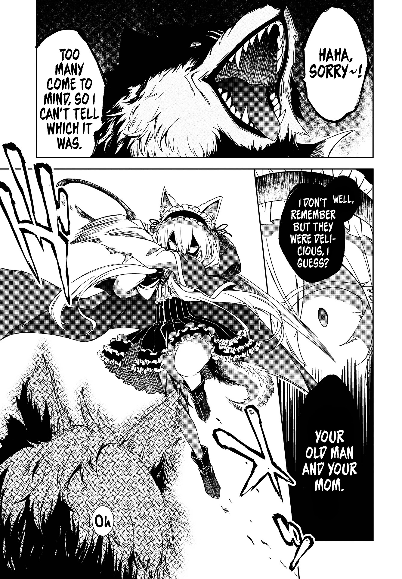 The Wolf in Love and Mille-Feuille Chapter 1 page 29 - Chapter 1: Märchen 1: Wolf and Little Red Riding Hood