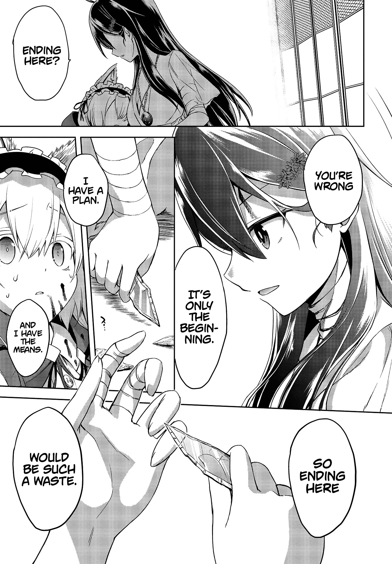 The Wolf in Love and Mille-Feuille Chapter 1 page 35 - Chapter 1: Märchen 1: Wolf and Little Red Riding Hood