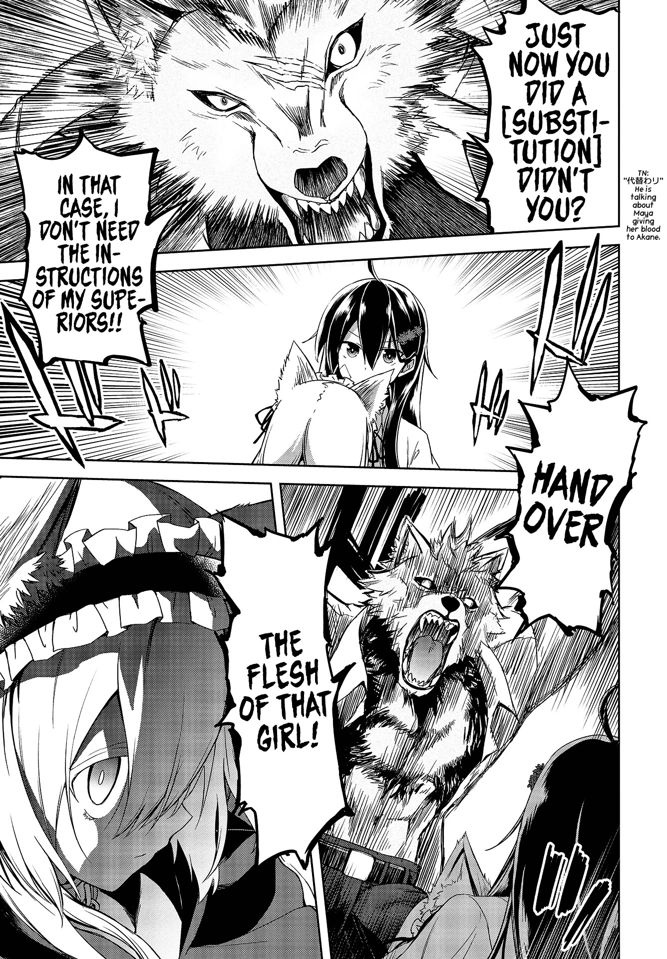The Wolf in Love and Mille-Feuille Chapter 1 page 39 - Chapter 1: Märchen 1: Wolf and Little Red Riding Hood