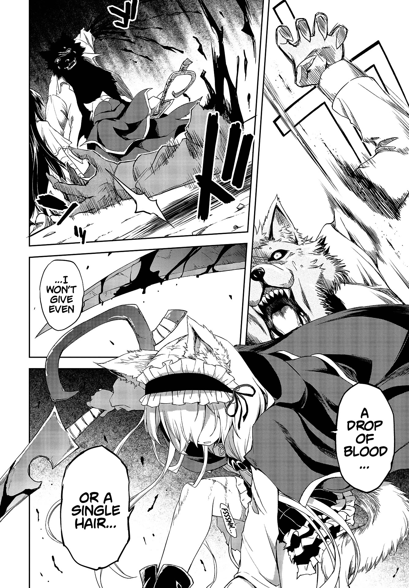 The Wolf in Love and Mille-Feuille Chapter 1 page 40 - Chapter 1: Märchen 1: Wolf and Little Red Riding Hood