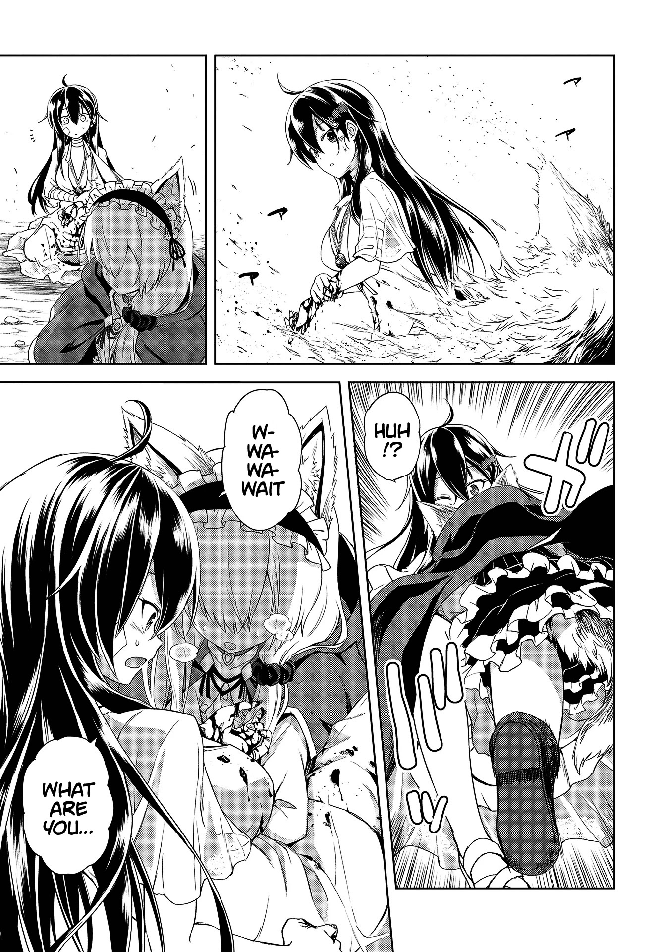The Wolf in Love and Mille-Feuille Chapter 1 page 43 - Chapter 1: Märchen 1: Wolf and Little Red Riding Hood