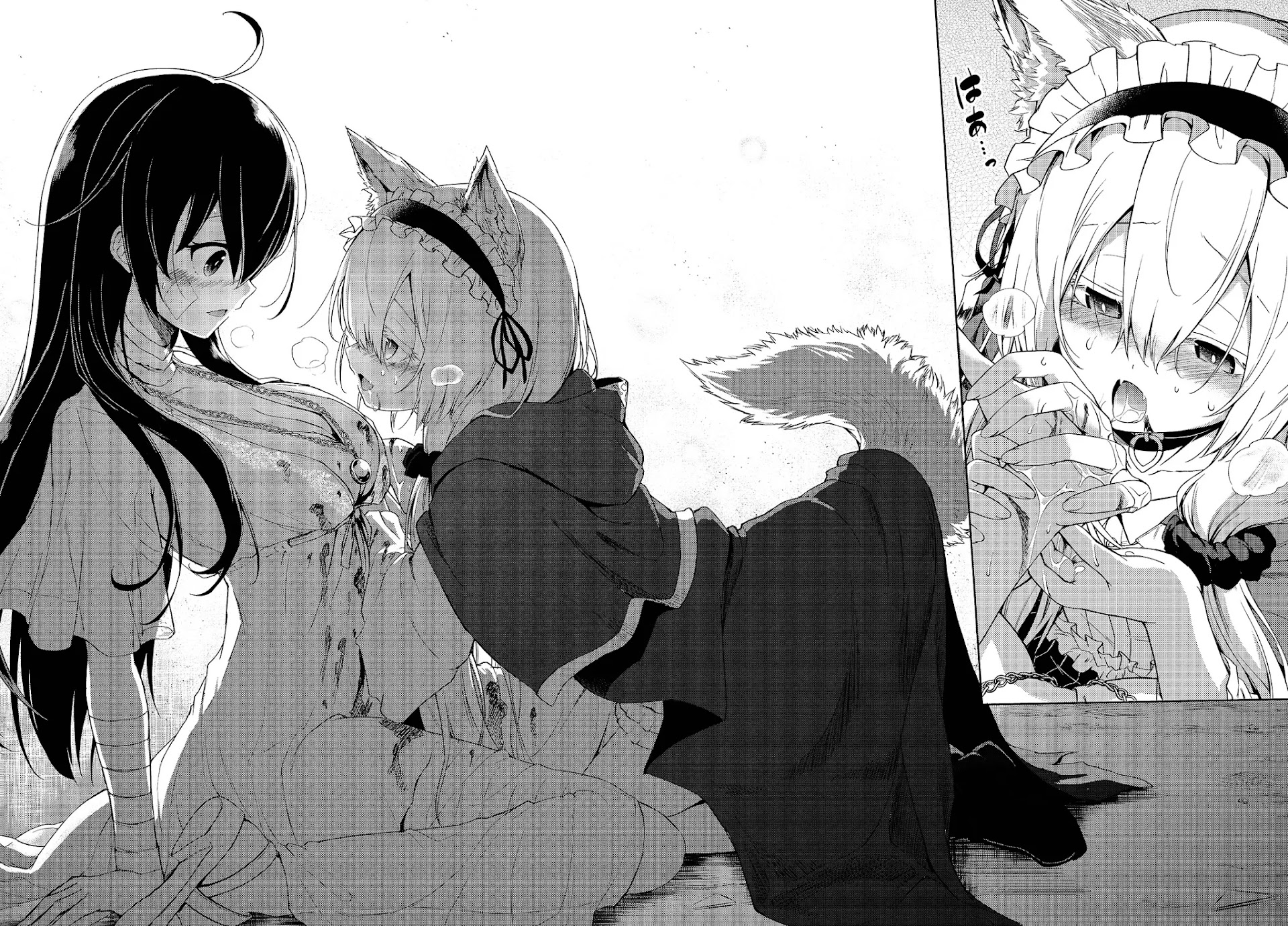 The Wolf in Love and Mille-Feuille Chapter 1 page 46 - Chapter 1: Märchen 1: Wolf and Little Red Riding Hood