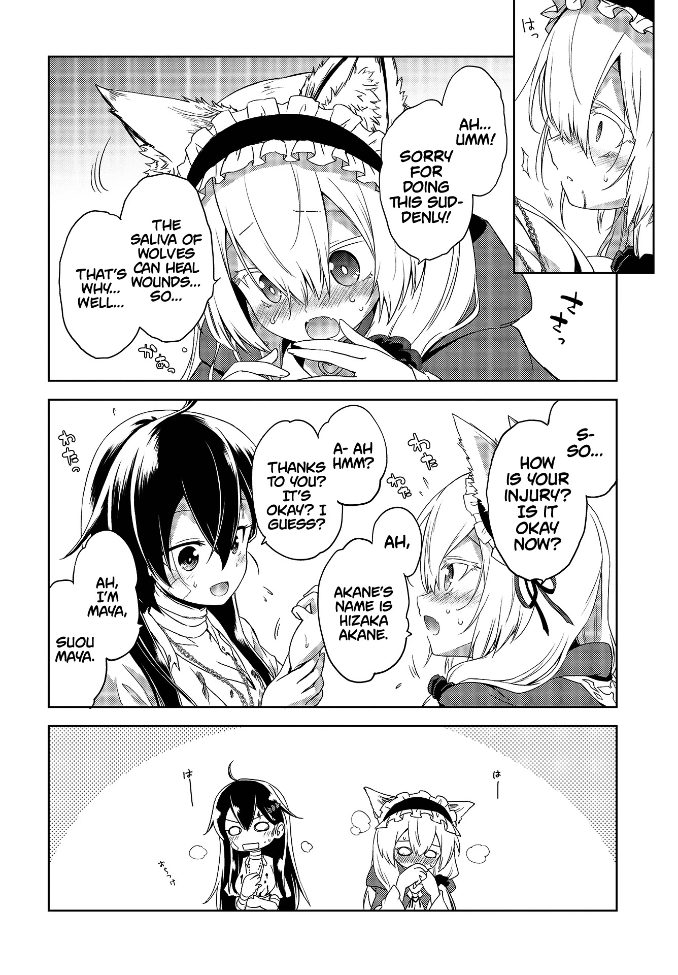 The Wolf in Love and Mille-Feuille Chapter 1 page 47 - Chapter 1: Märchen 1: Wolf and Little Red Riding Hood