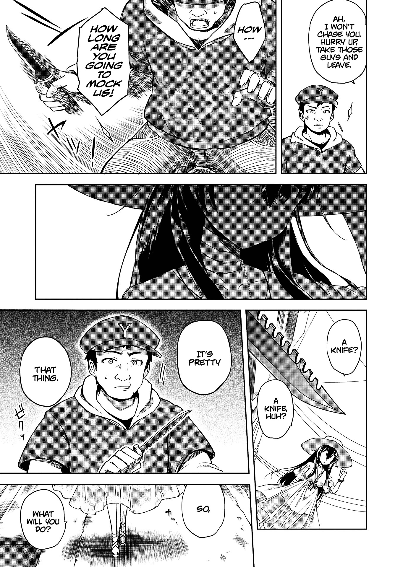 The Wolf in Love and Mille-Feuille Chapter 1 page 7 - Chapter 1: Märchen 1: Wolf and Little Red Riding Hood