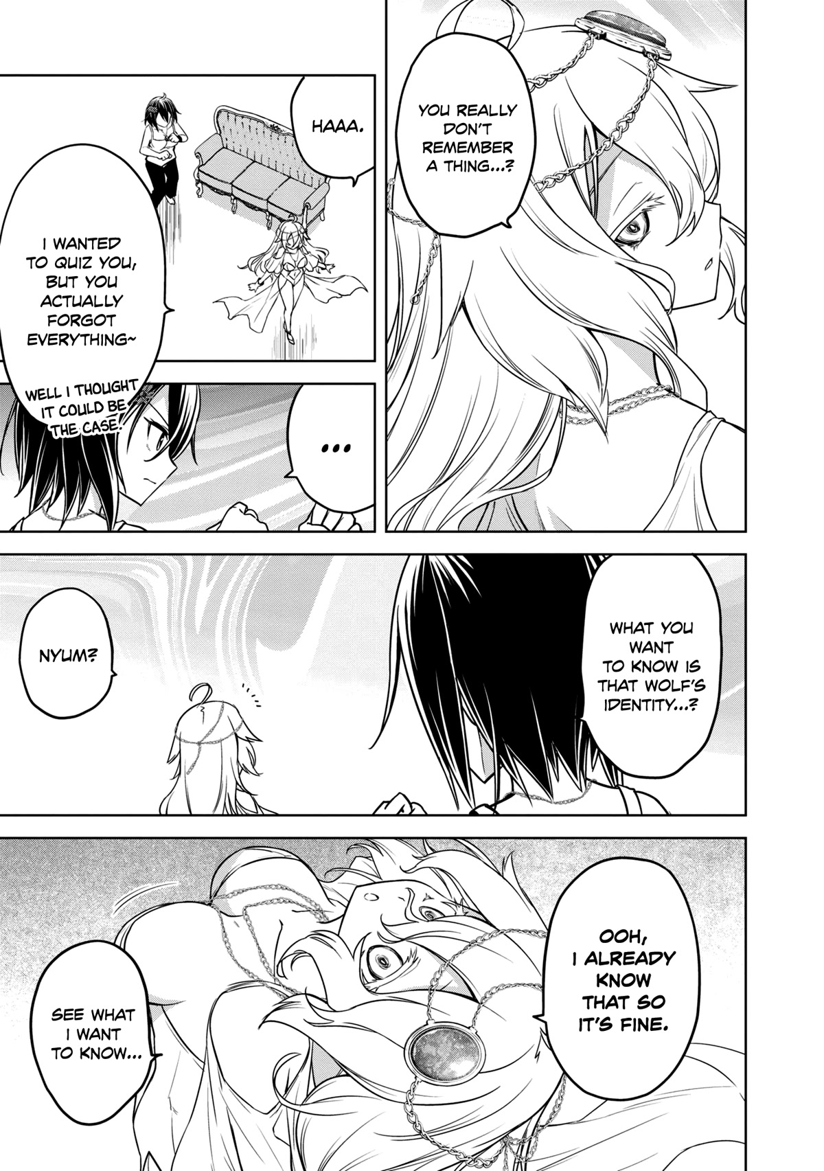 The Wolf in Love and Mille-Feuille Chapter 15 page 4 - Chapter 15: Märchen 15: Black Light