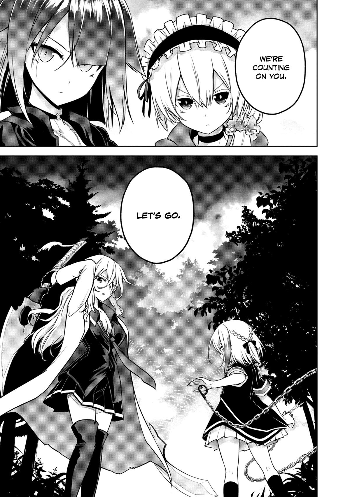 The Wolf in Love and Mille-Feuille Chapter 19 page 10 - Chapter 19: Märchen 19: Lift Your Palms Toward the Sun (1)