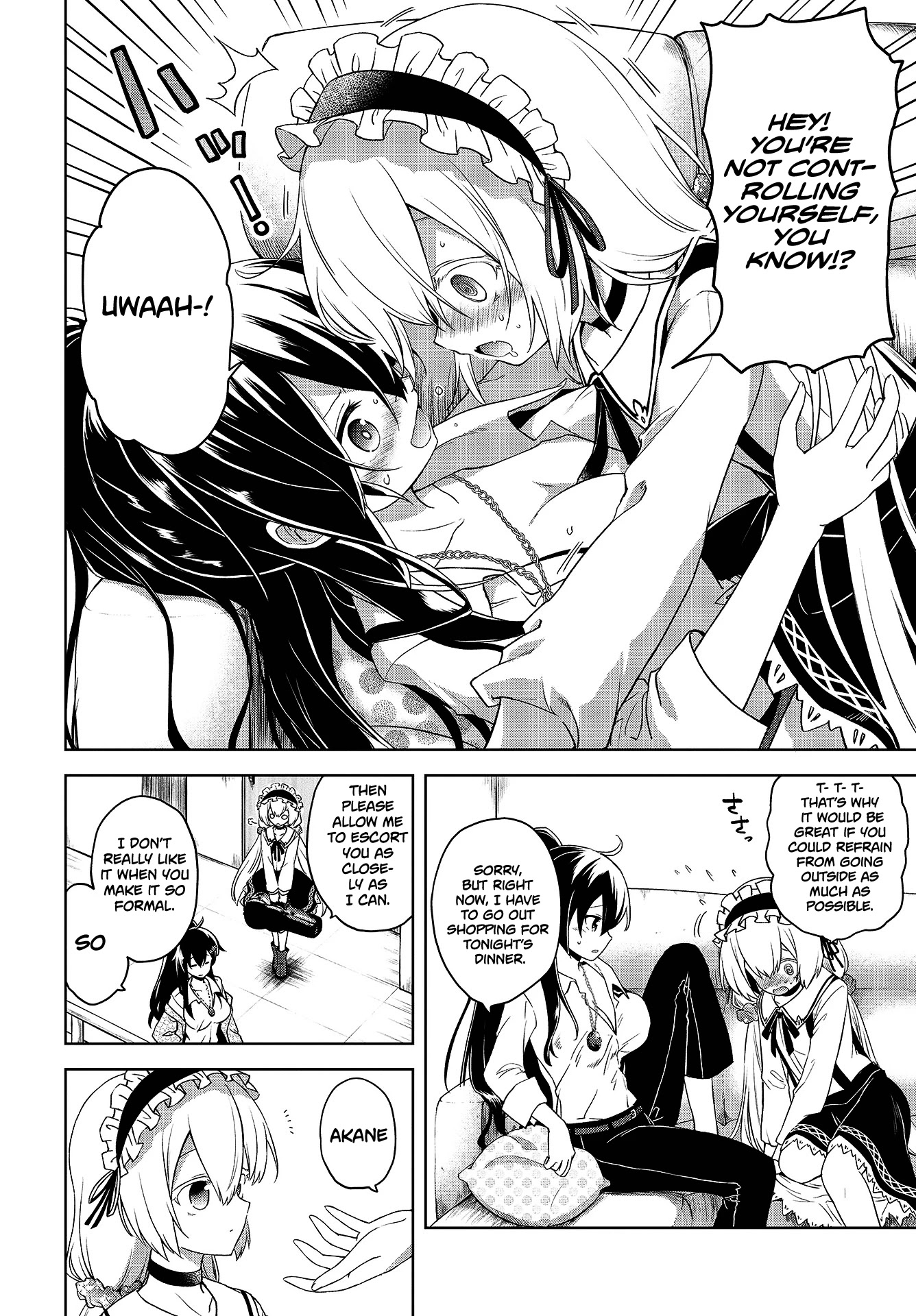 The Wolf in Love and Mille-Feuille Chapter 2 page 9 - Chapter 2: Märchen 2: A Dangerous Smell
