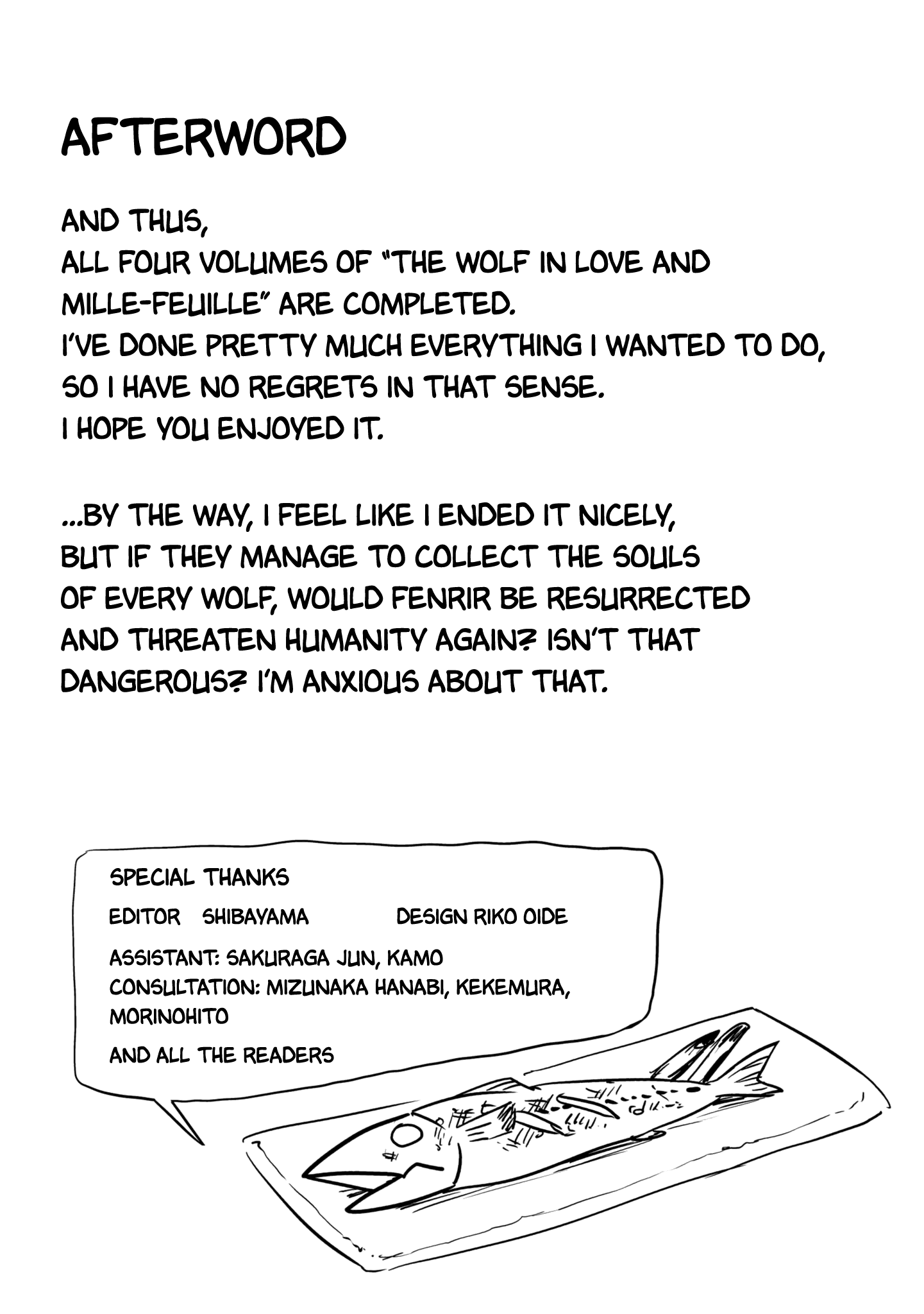 The Wolf in Love and Mille-Feuille Chapter 21 page 26 - Chapter 21: Märchen 21: Mille-feuille of Wolf in love [END]
