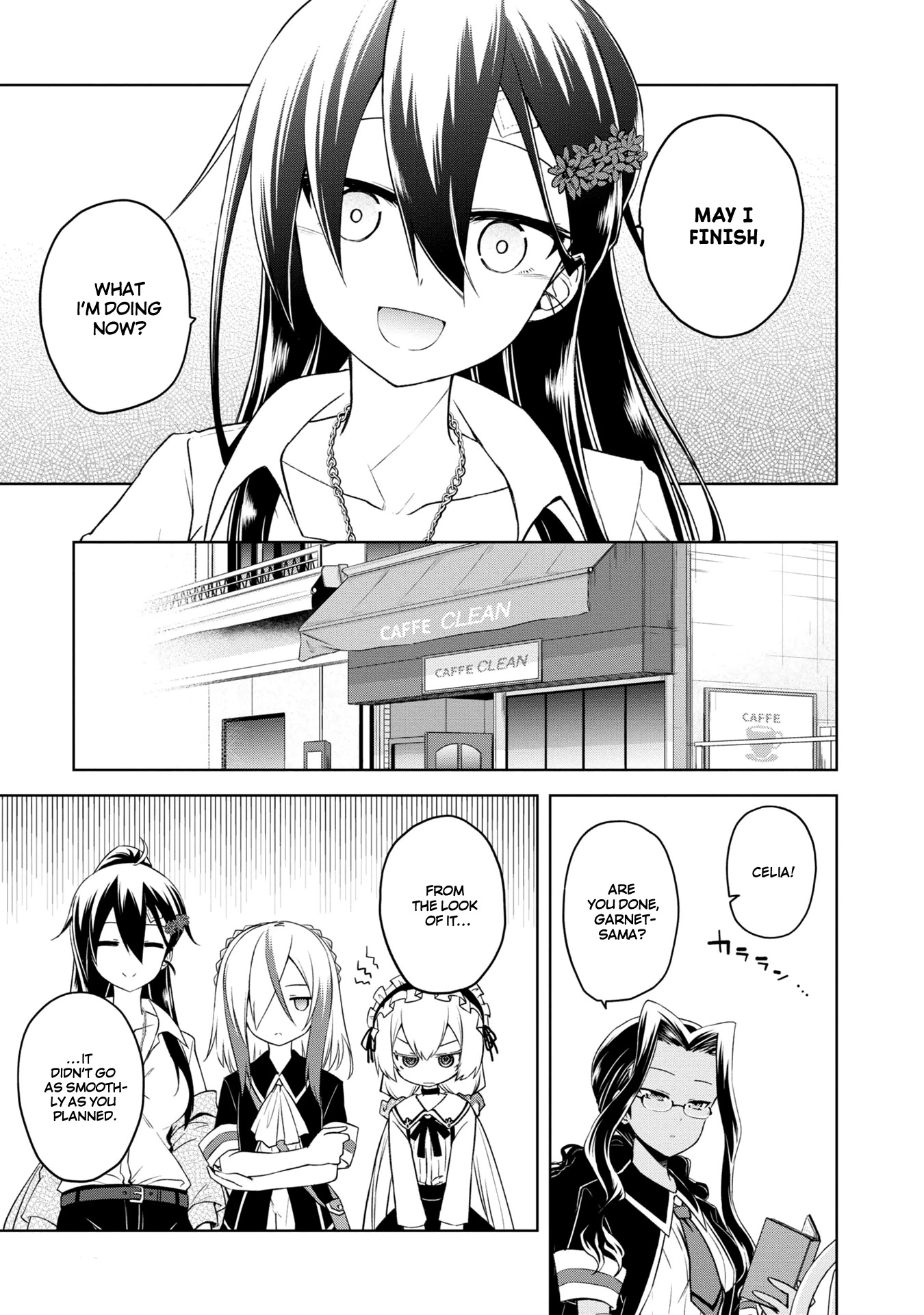 The Wolf in Love and Mille-Feuille Chapter 3 page 12 - Chapter 3: Märchen 3: The Garnet hunter