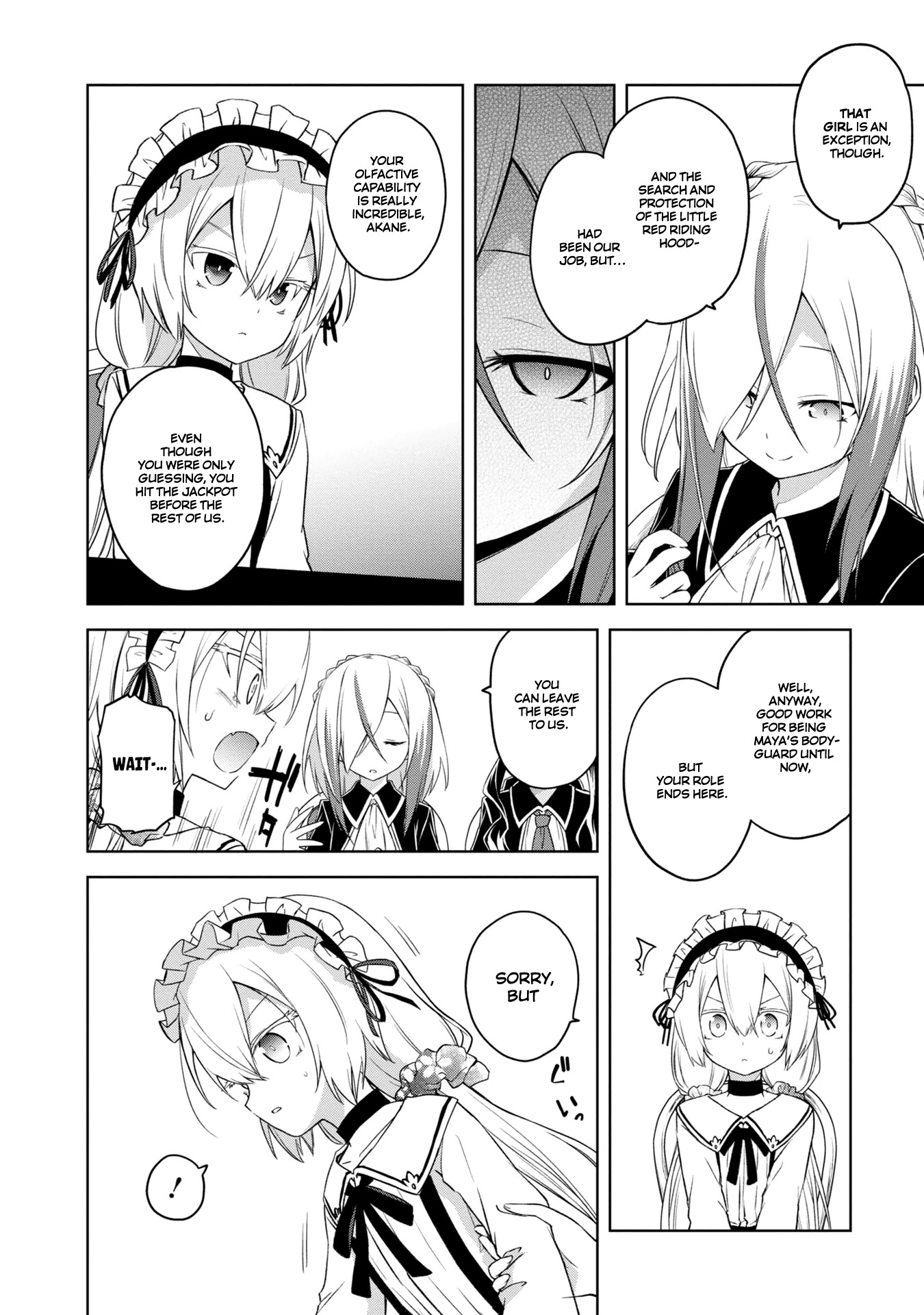 The Wolf in Love and Mille-Feuille Chapter 3 page 15 - Chapter 3: Märchen 3: The Garnet hunter